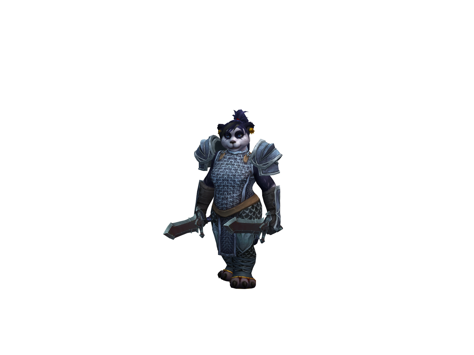 Ysilla 3D character render