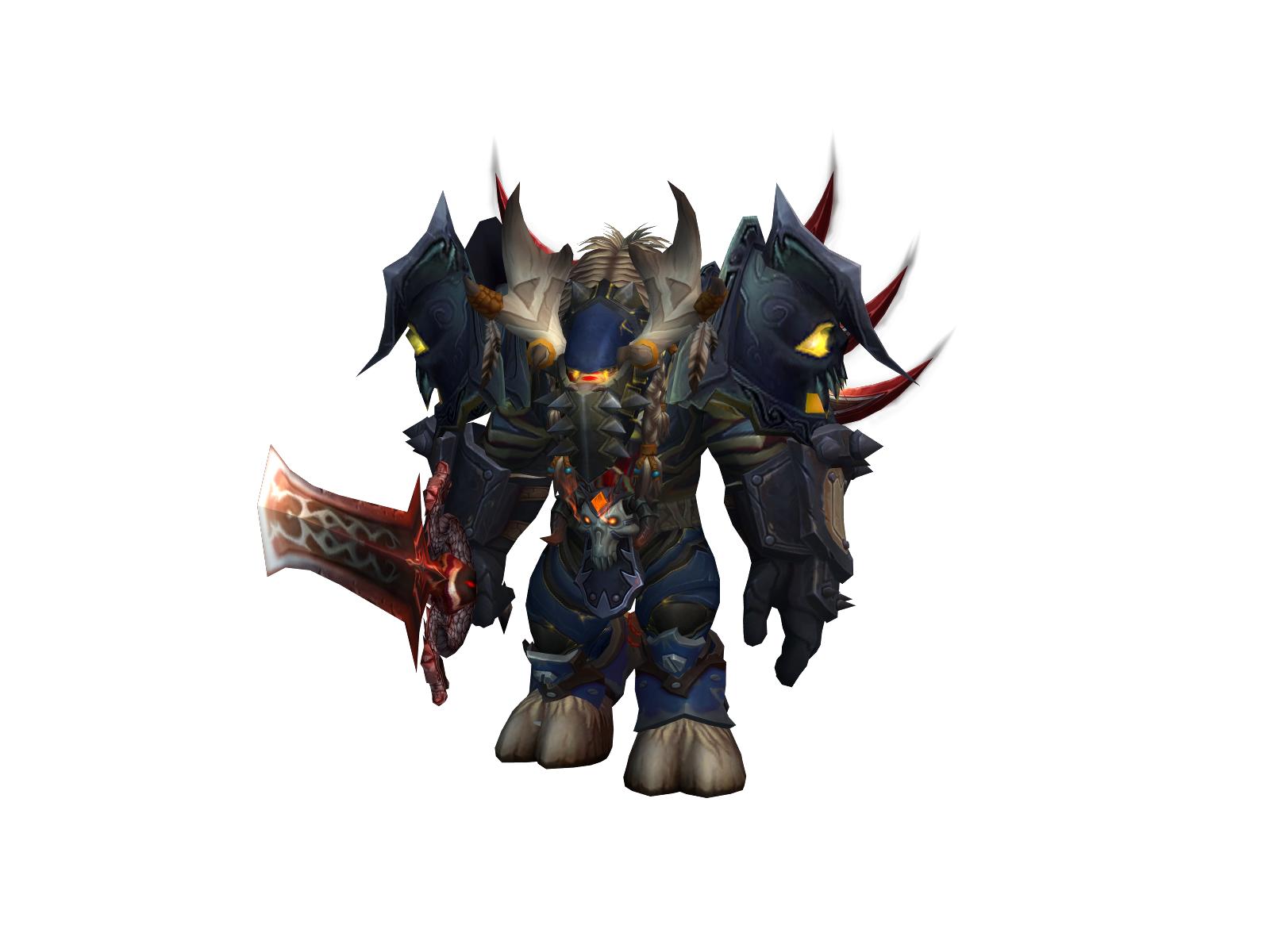 Chargekillu 3D character render