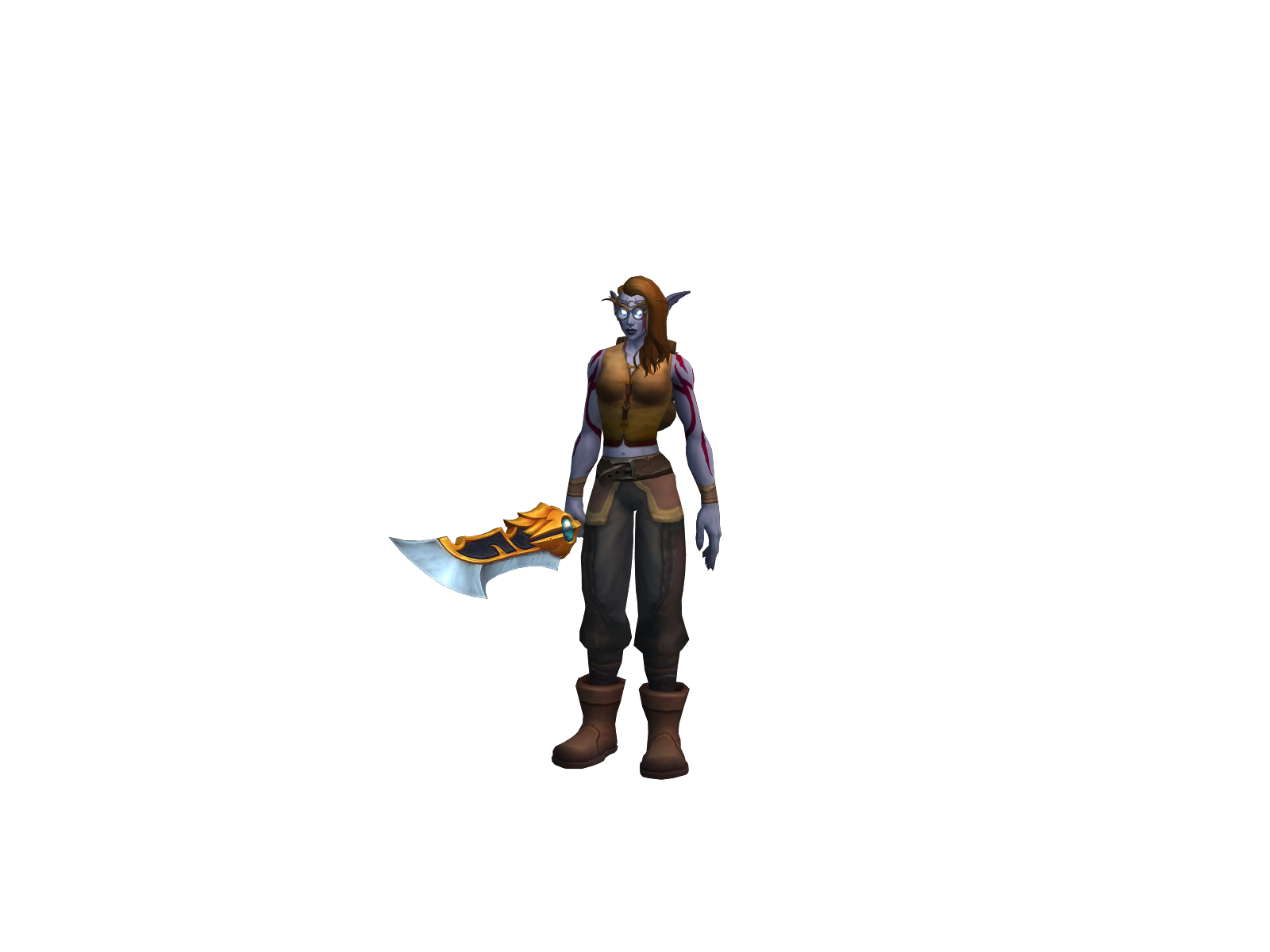 Tremontì 3D character render