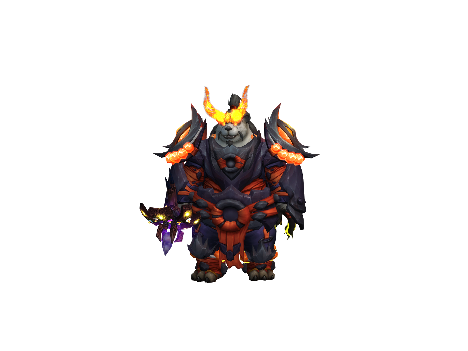 Necrobreath 3D character render
