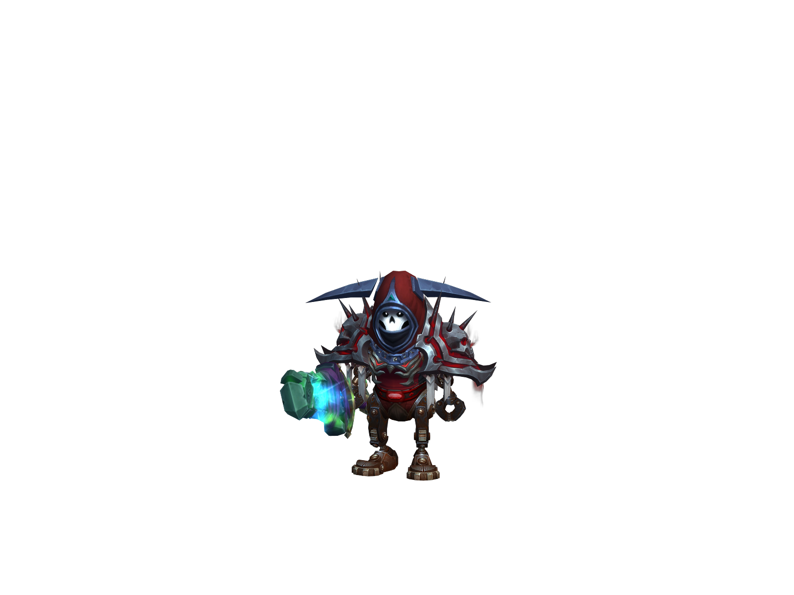 Bugleg 3D character render