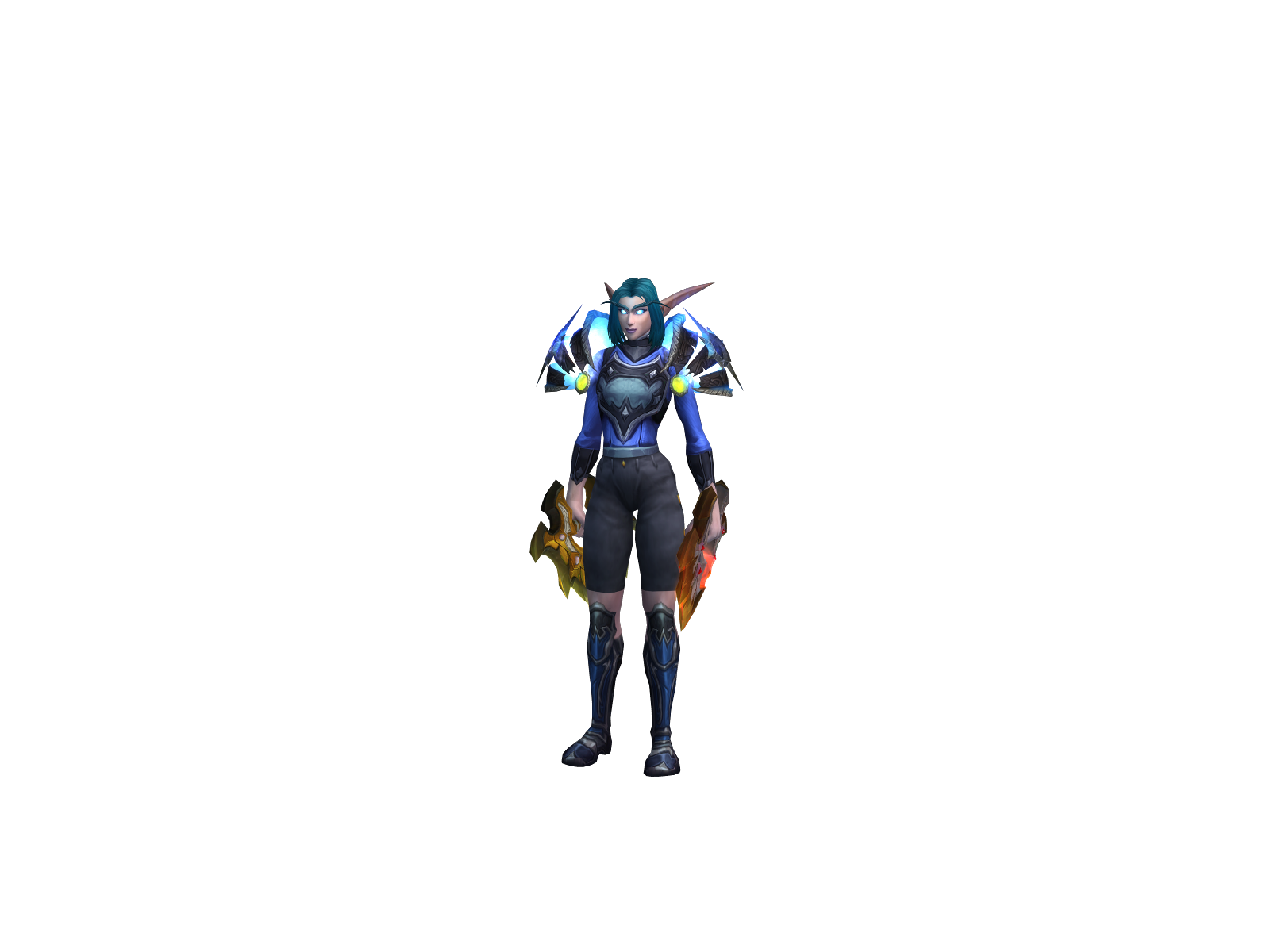 Okimasu 3D character render