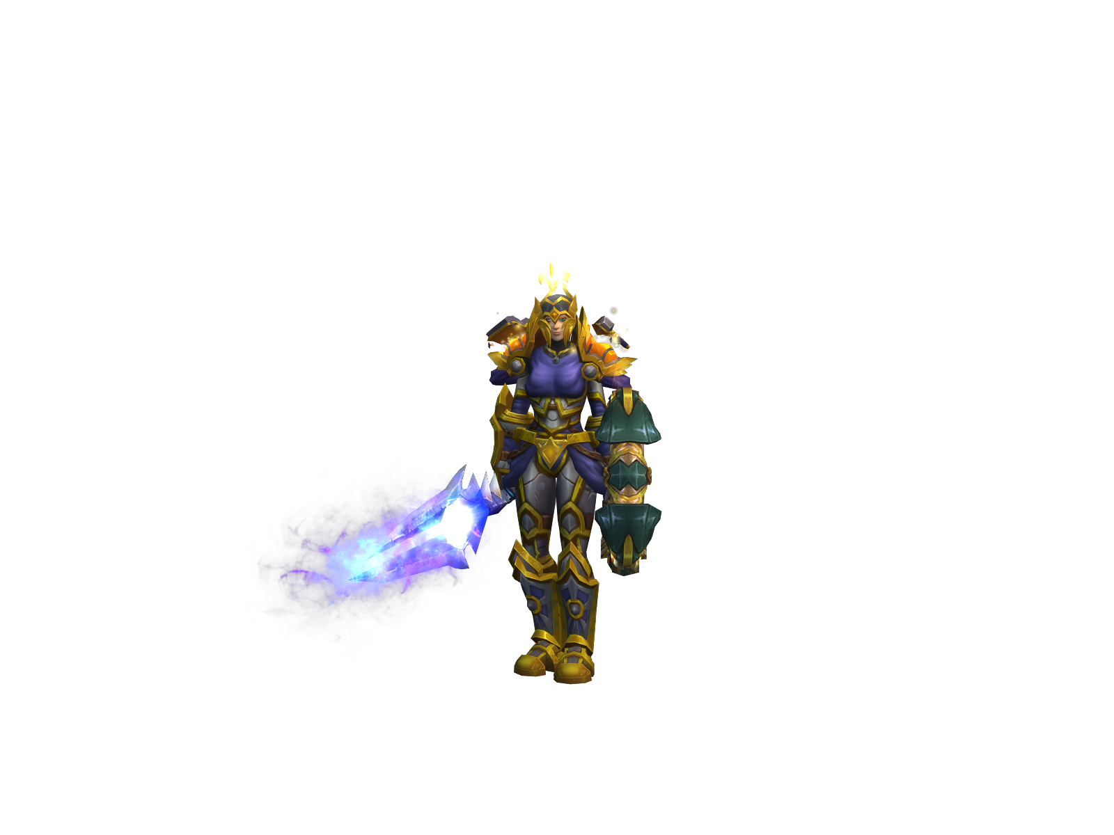 Cendamortel 3D character render