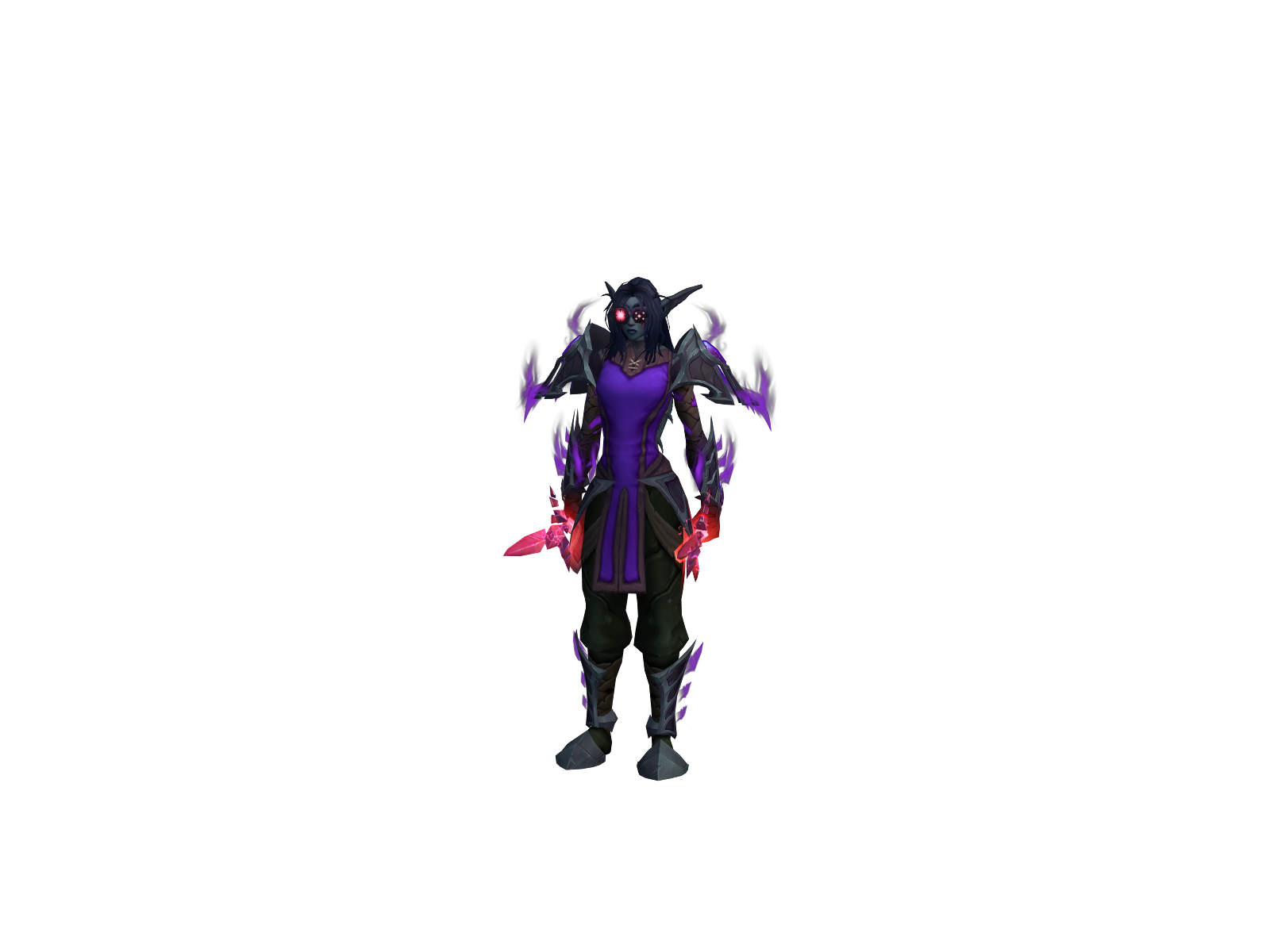 Moultriex 3D character render