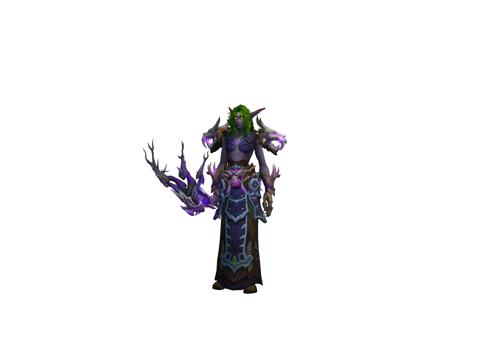 Ziphia 3D character render