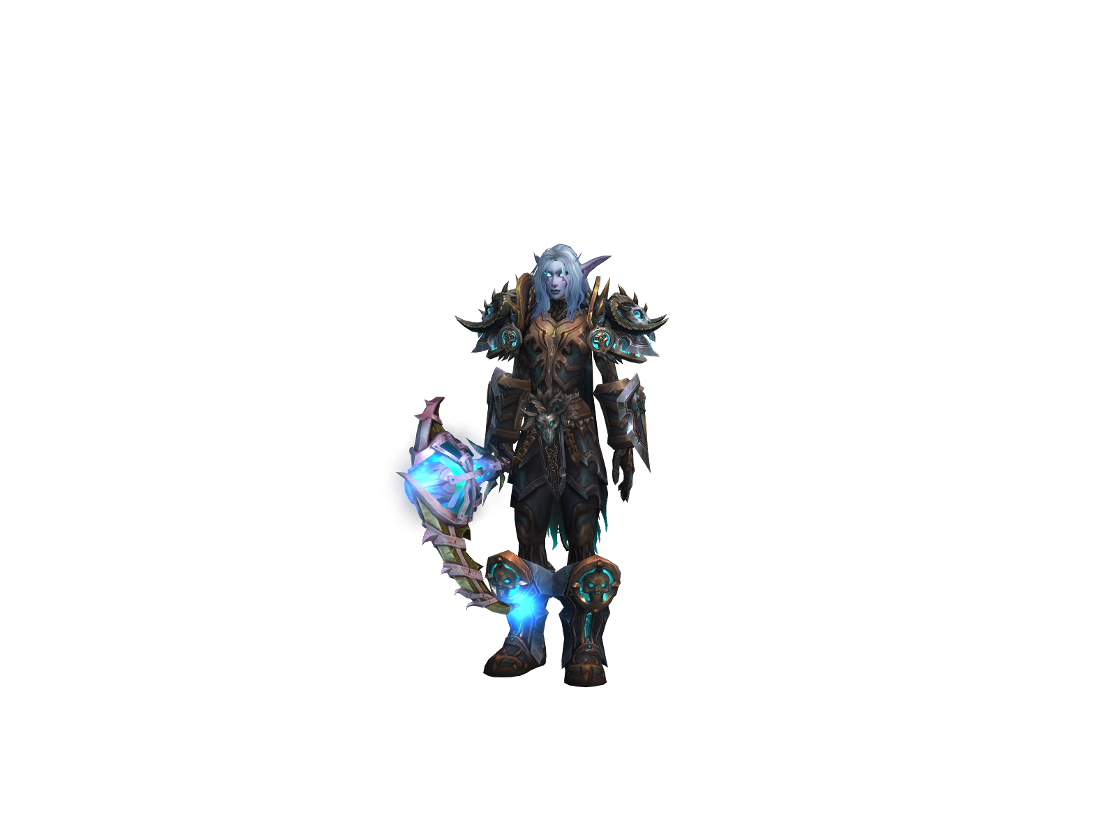 Frostrose 3D character render