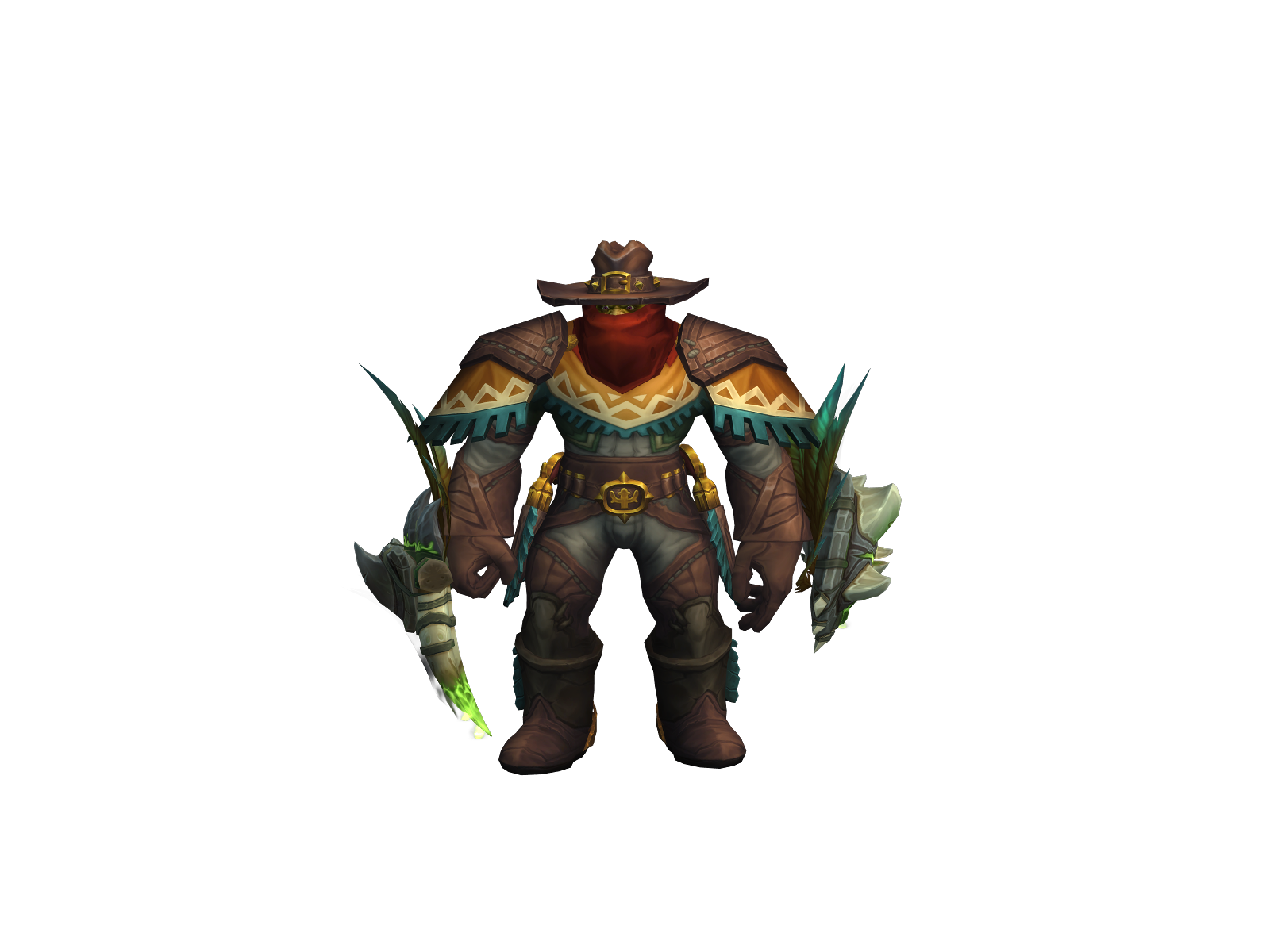 Winterrook 3D character render