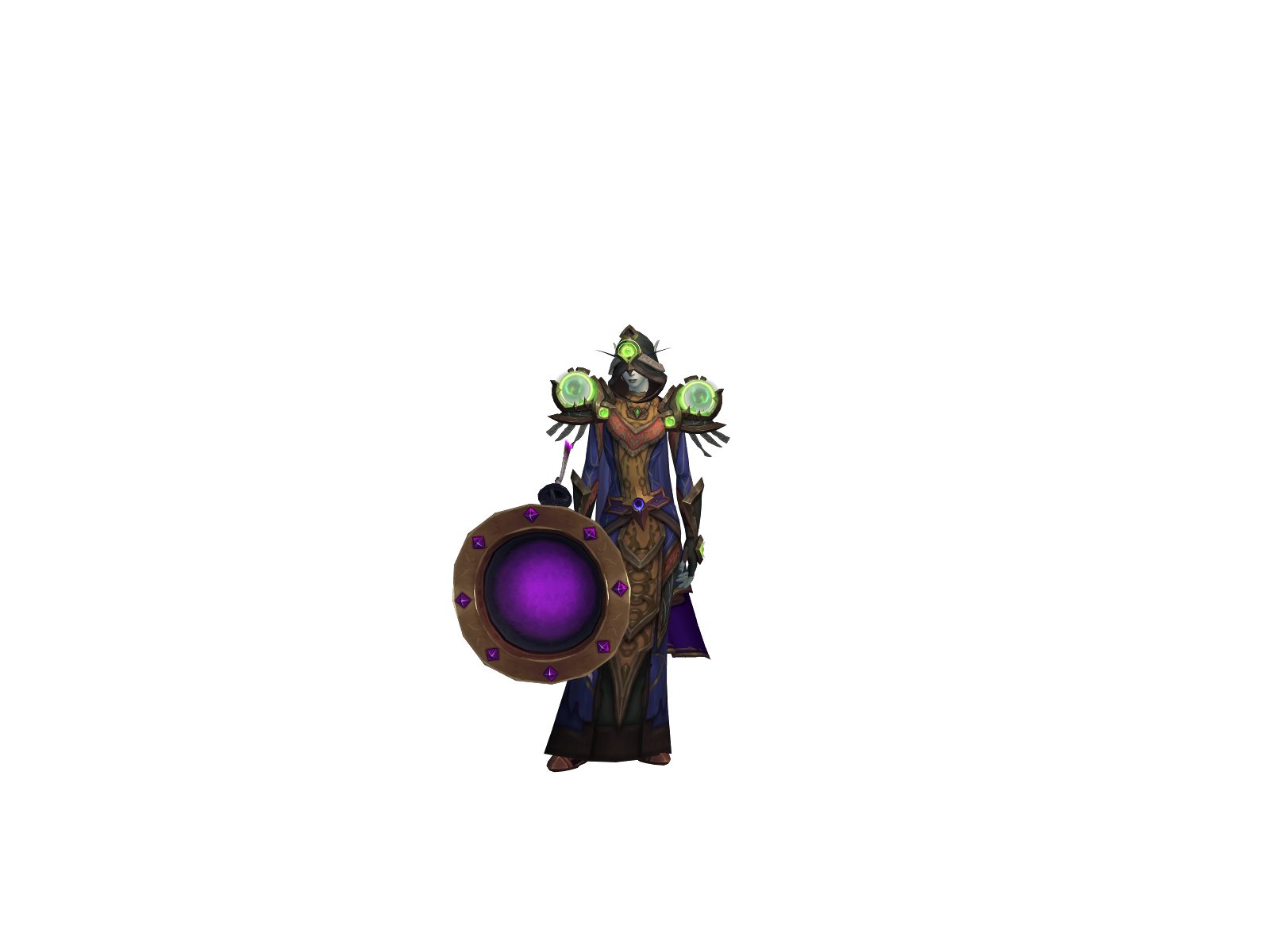 Velandril 3D character render