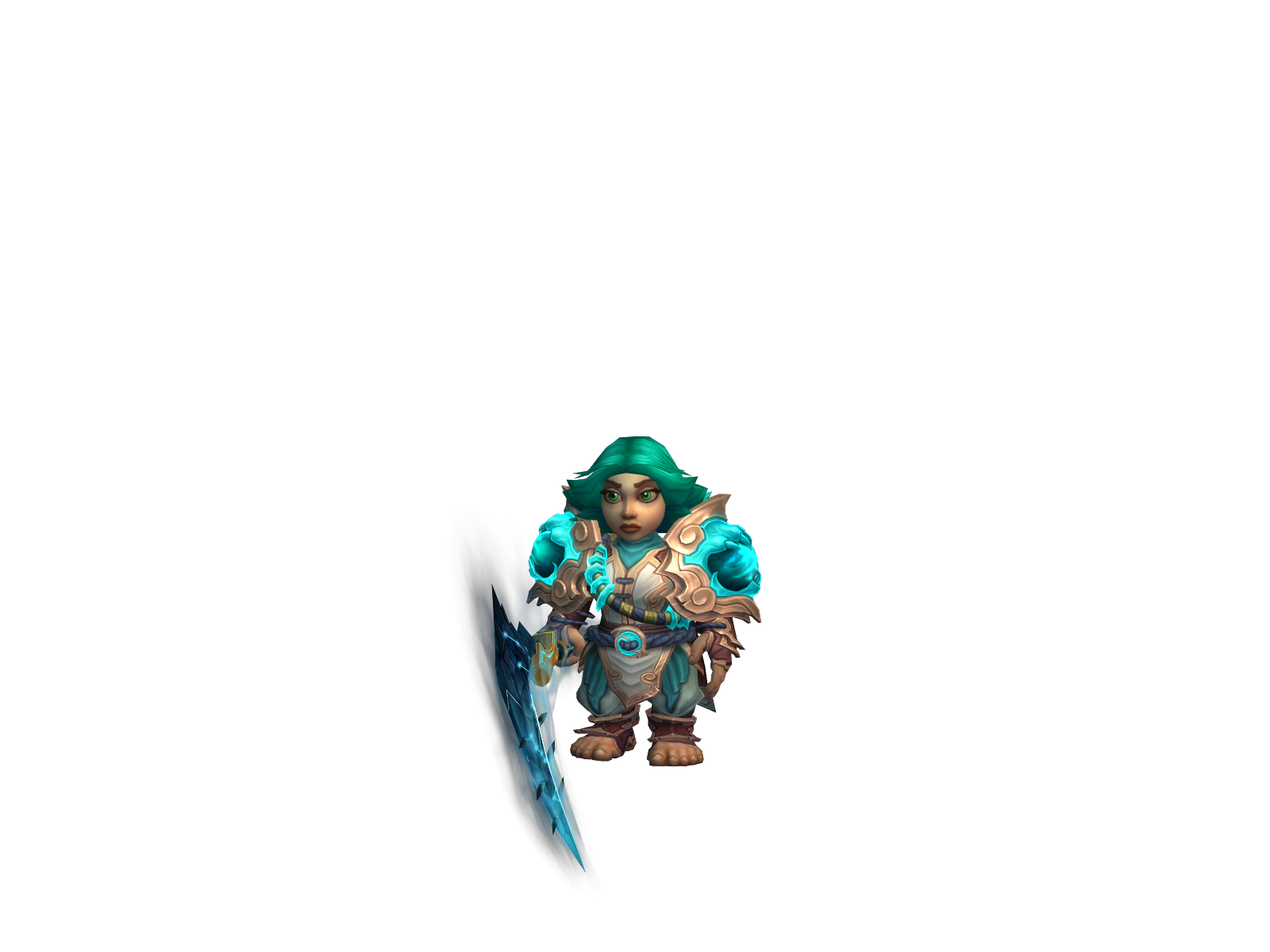 Shadowbringr 3D character render