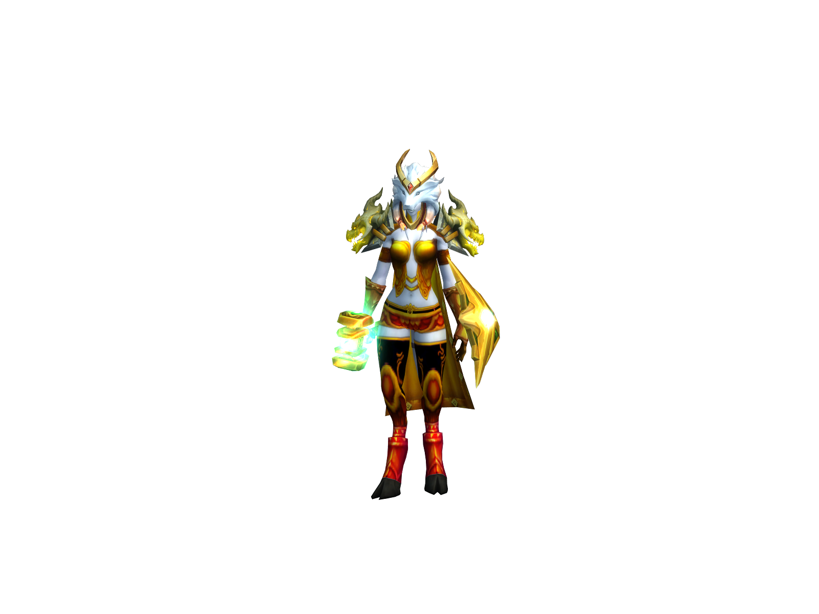 Goncha 3D character render