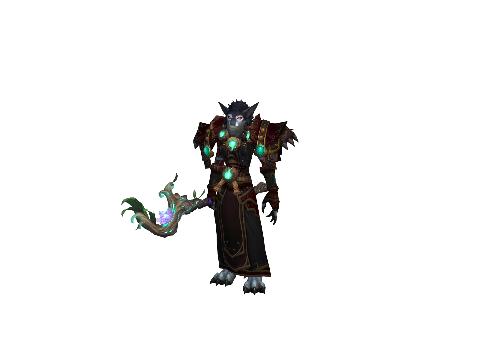 Wynonah 3D character render