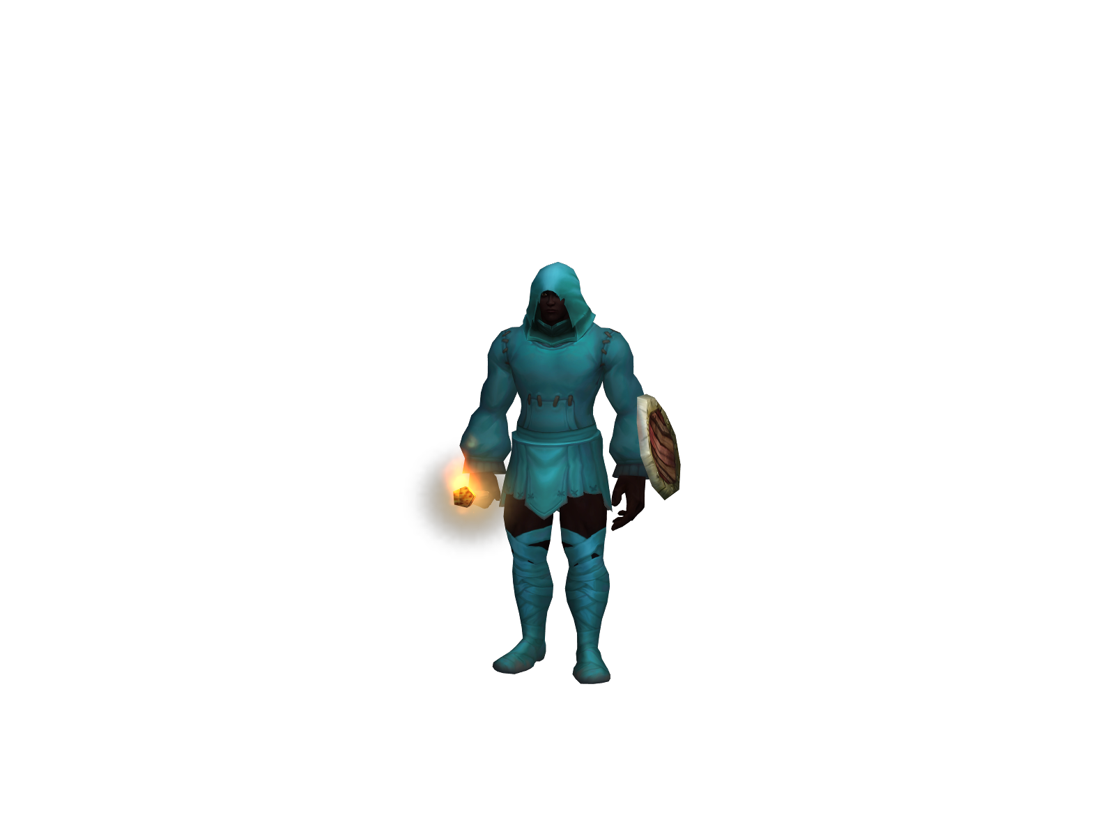 Marcão 3D character render