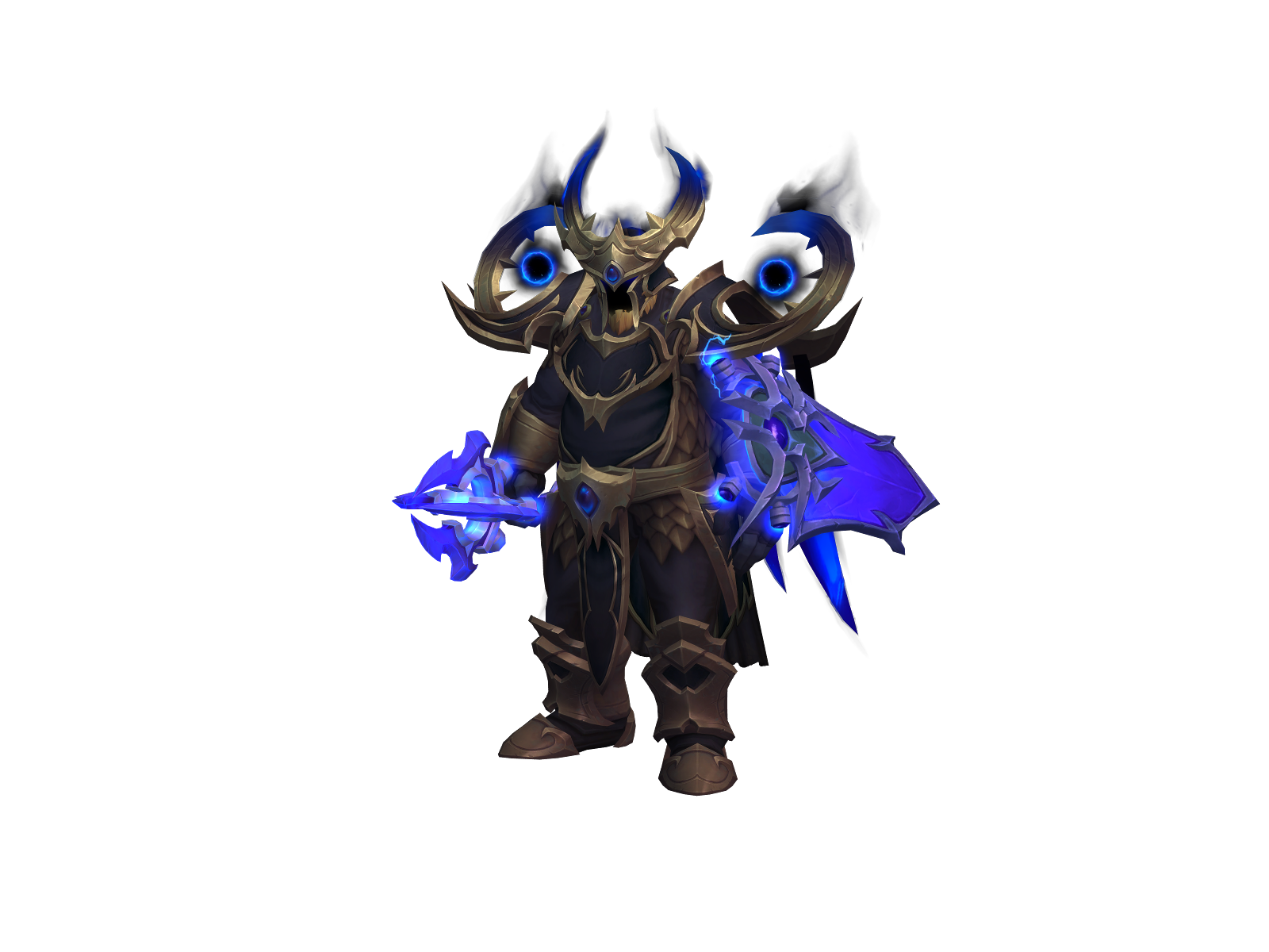 Gladmental 3D character render