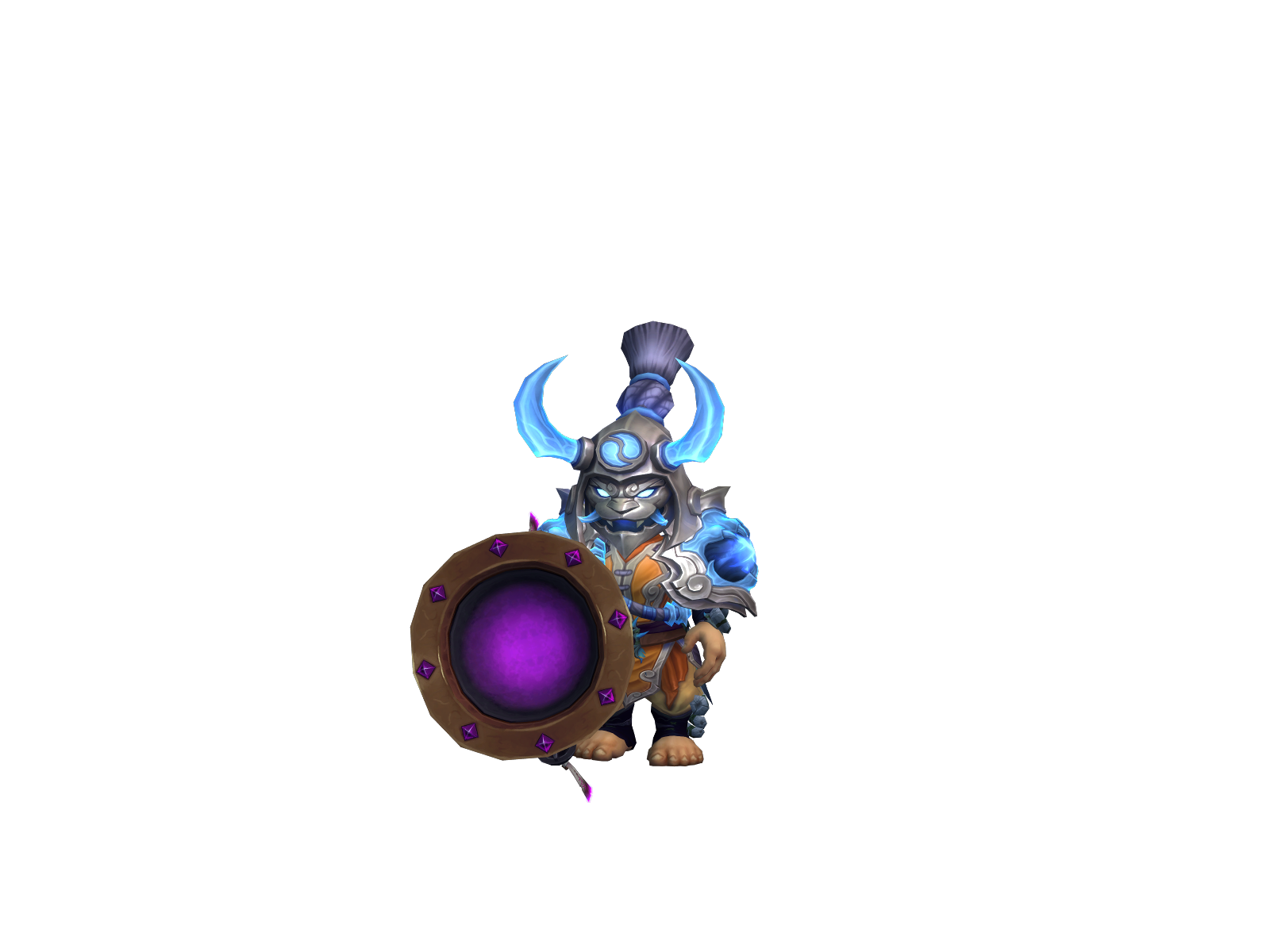 Fozzybuttz 3D character render