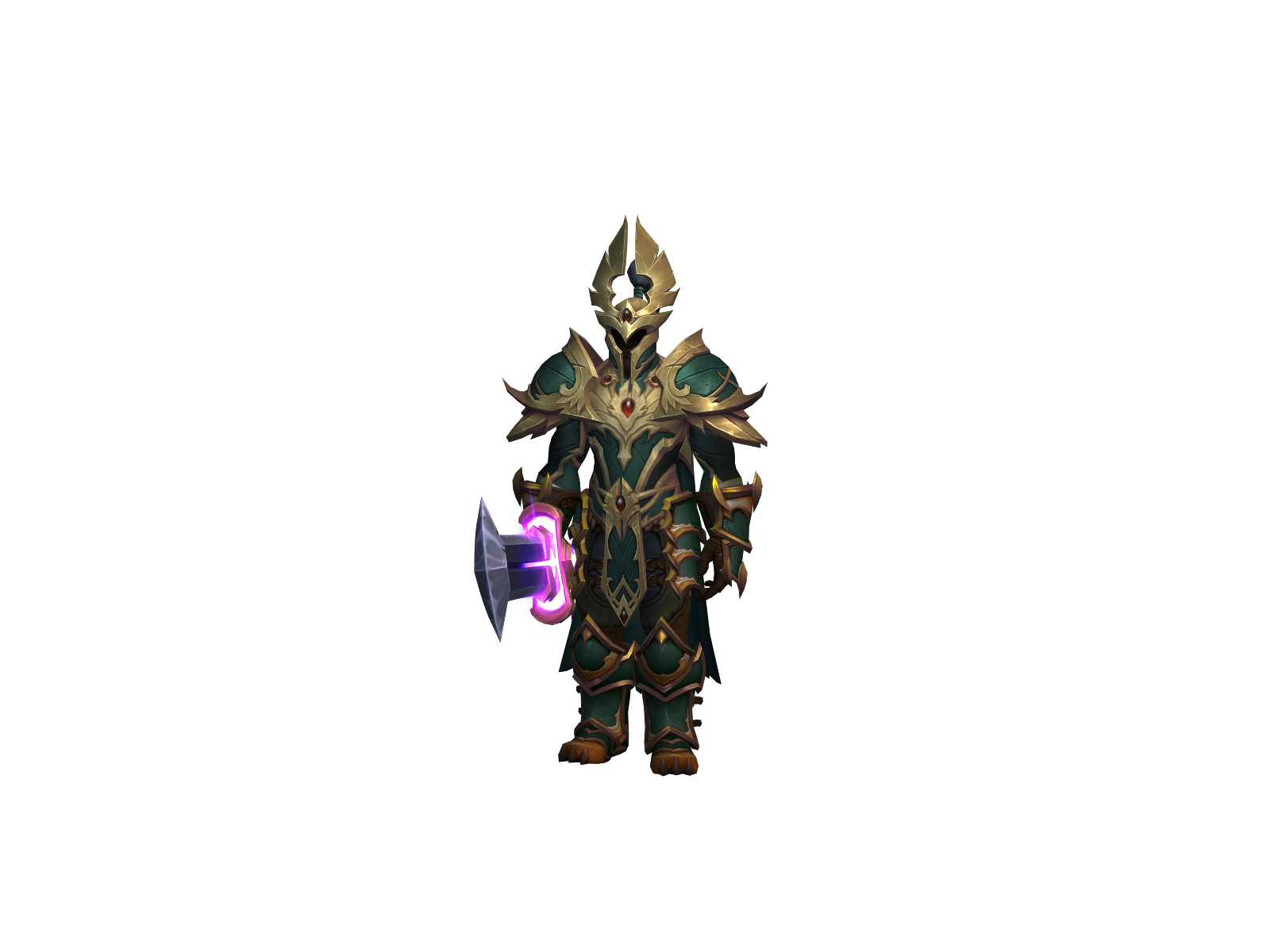Tiberieus 3D character render