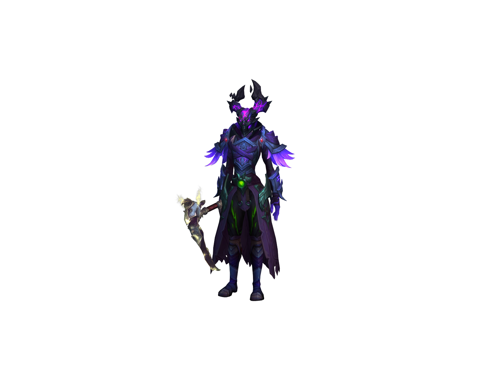 Draakfel 3D character render