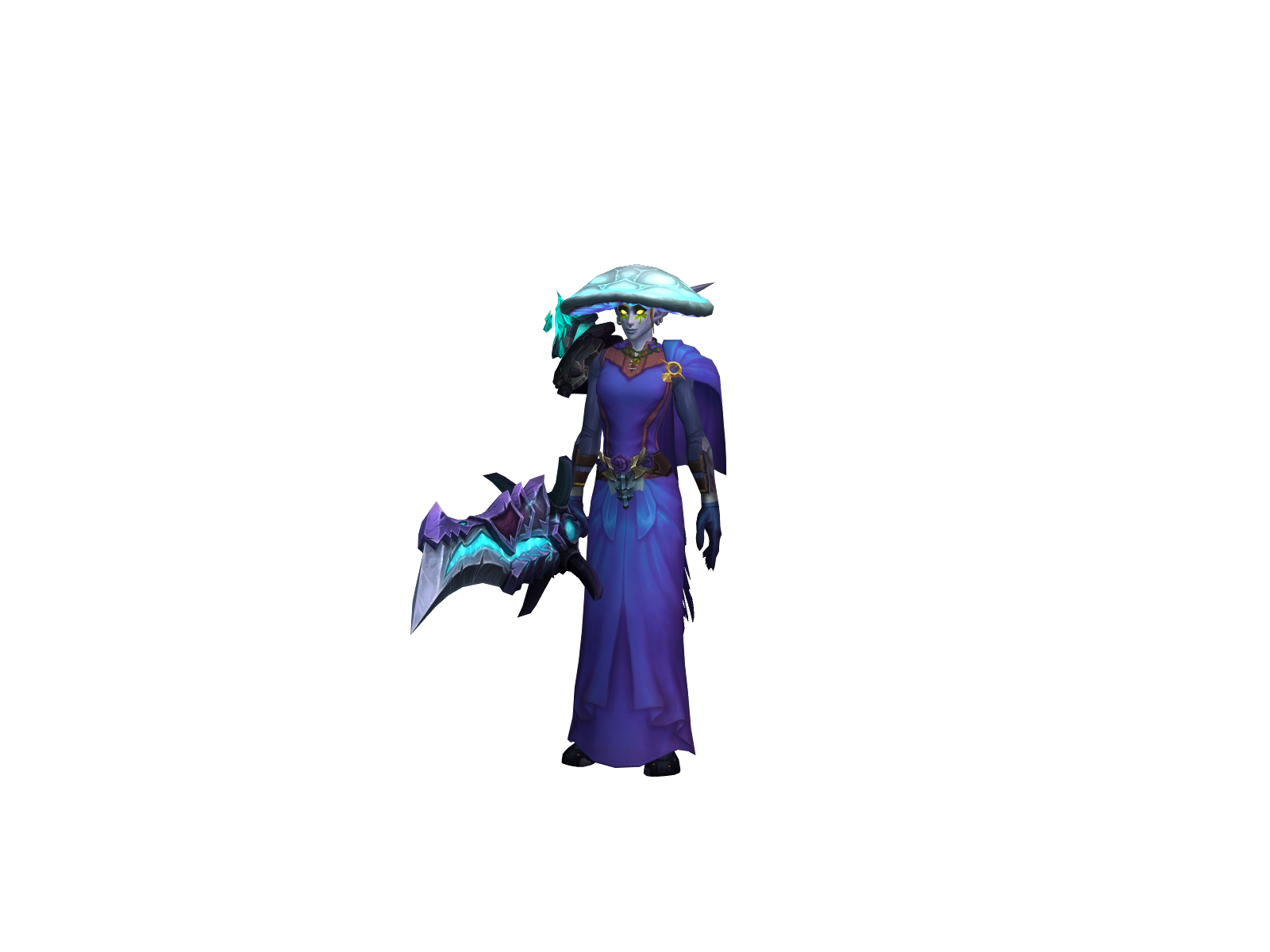 Nè 3D character render
