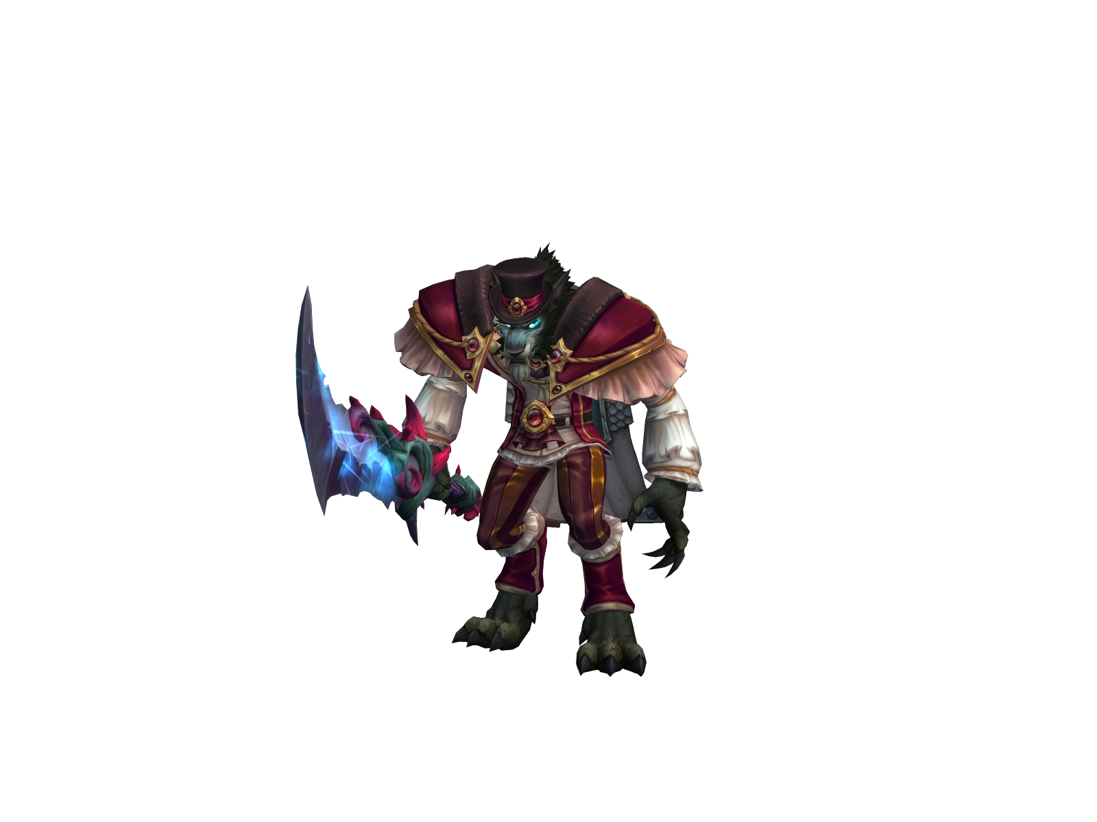 Captcasualty 3D character render