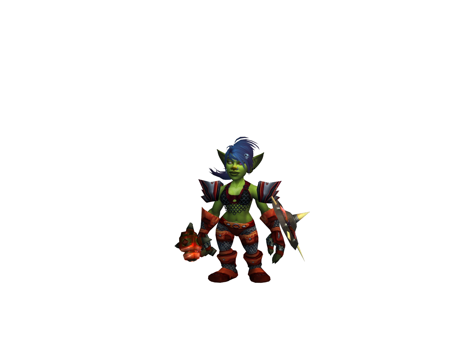 Laythlee 3D character render