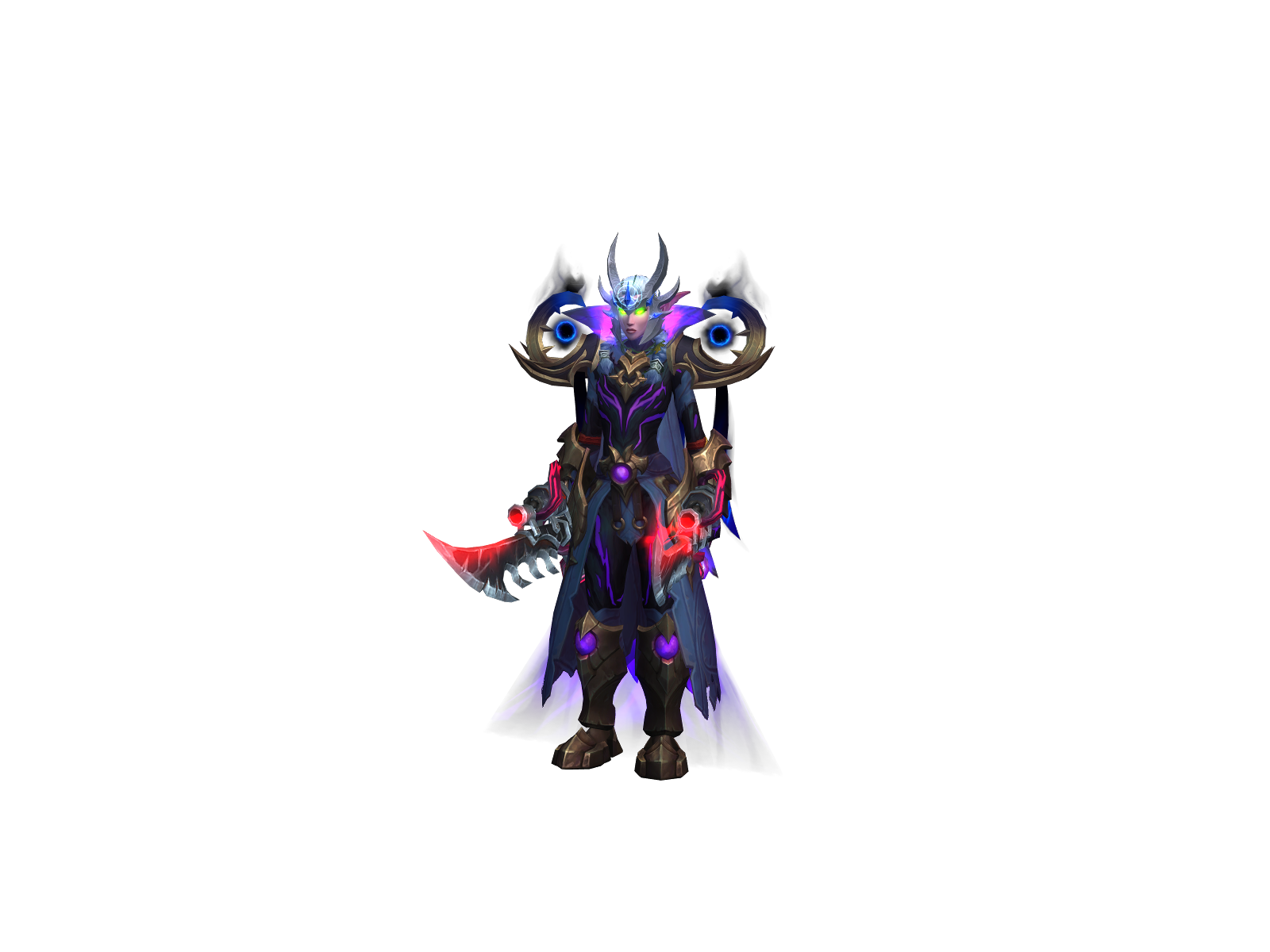 Hurrgenshin 3D character render