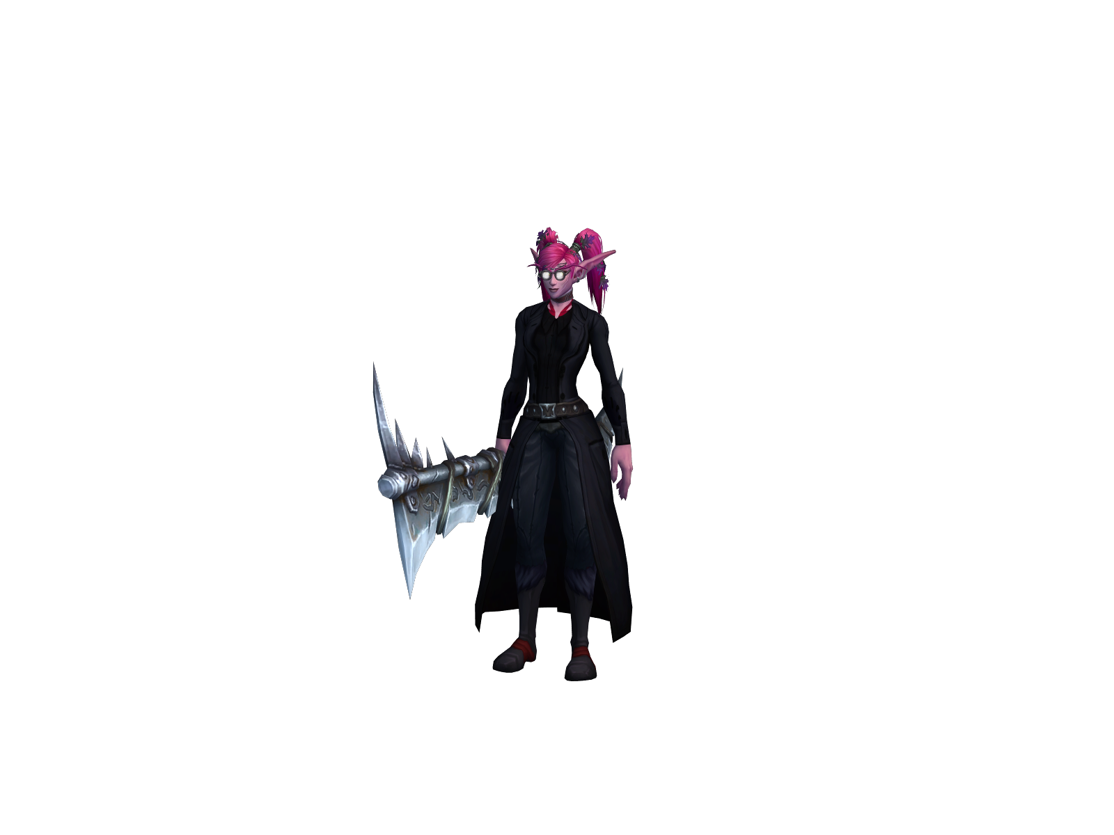 Feraliciouz 3D character render