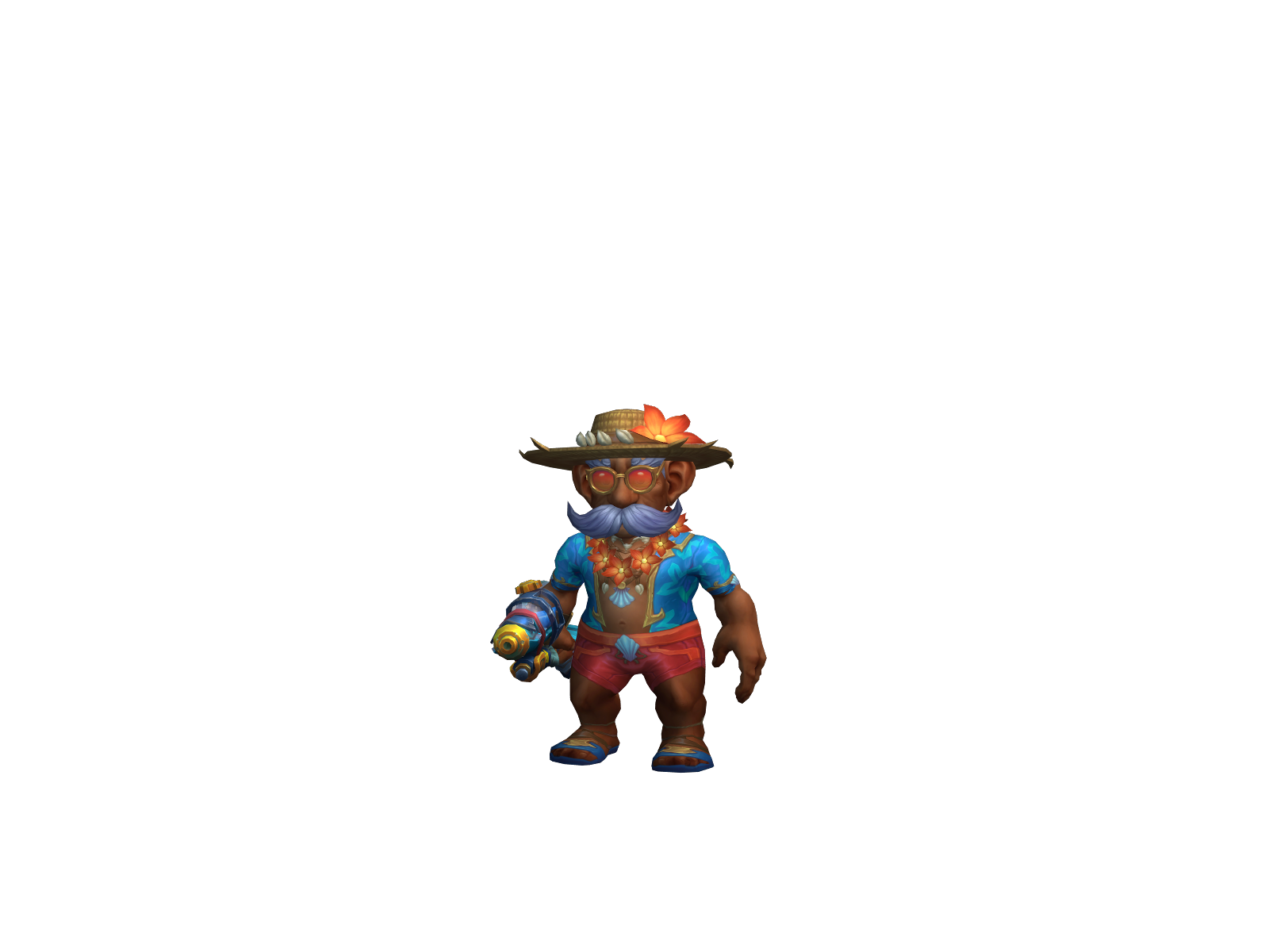 Pucket 3D character render