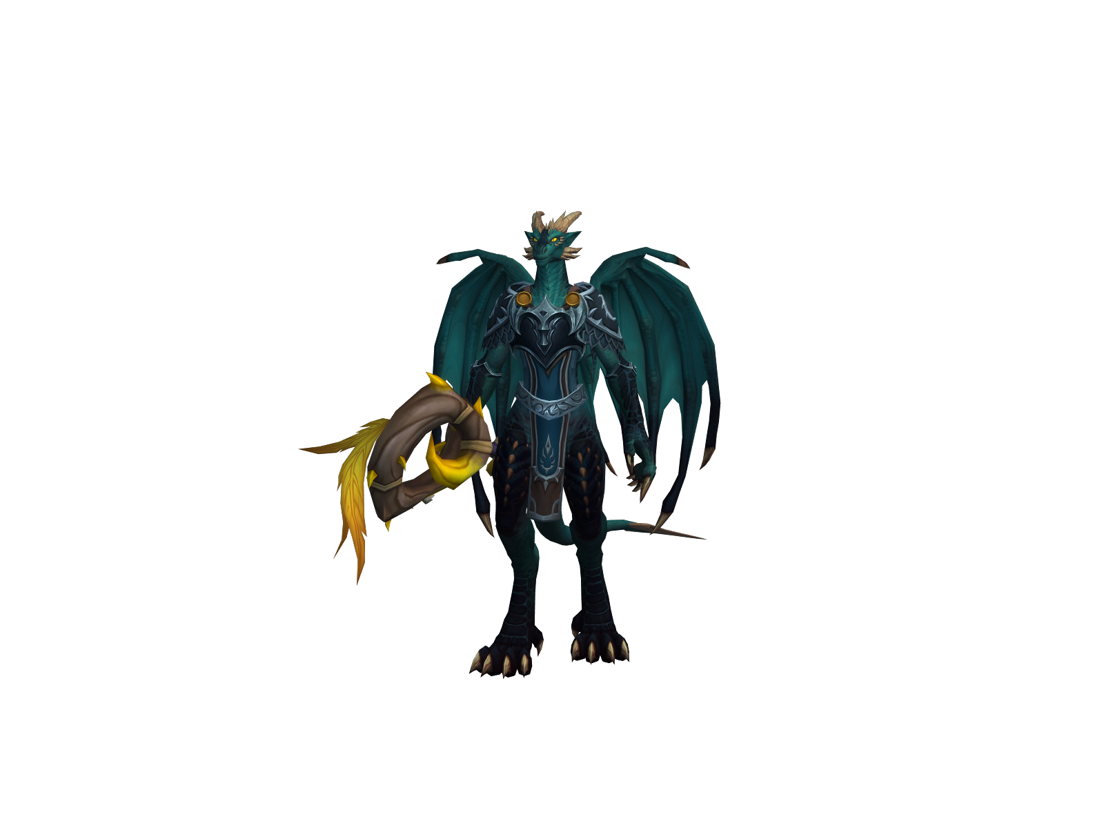 Teaqt 3D character render