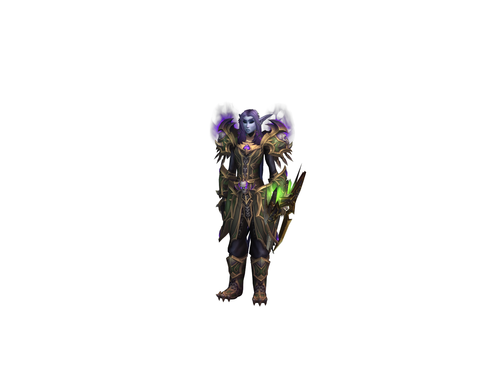 Allyla 3D character render
