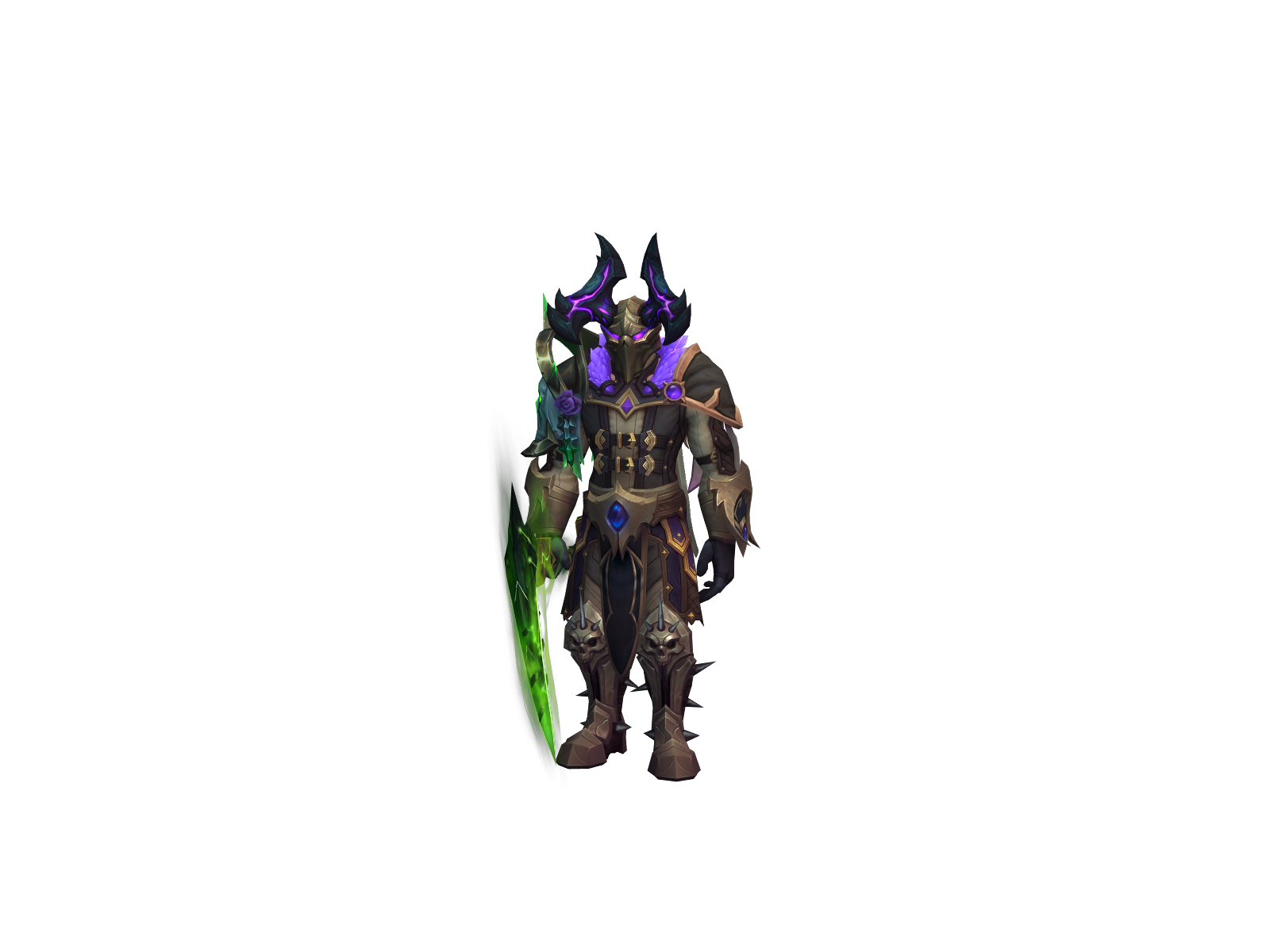 Deathwoven 3D character render