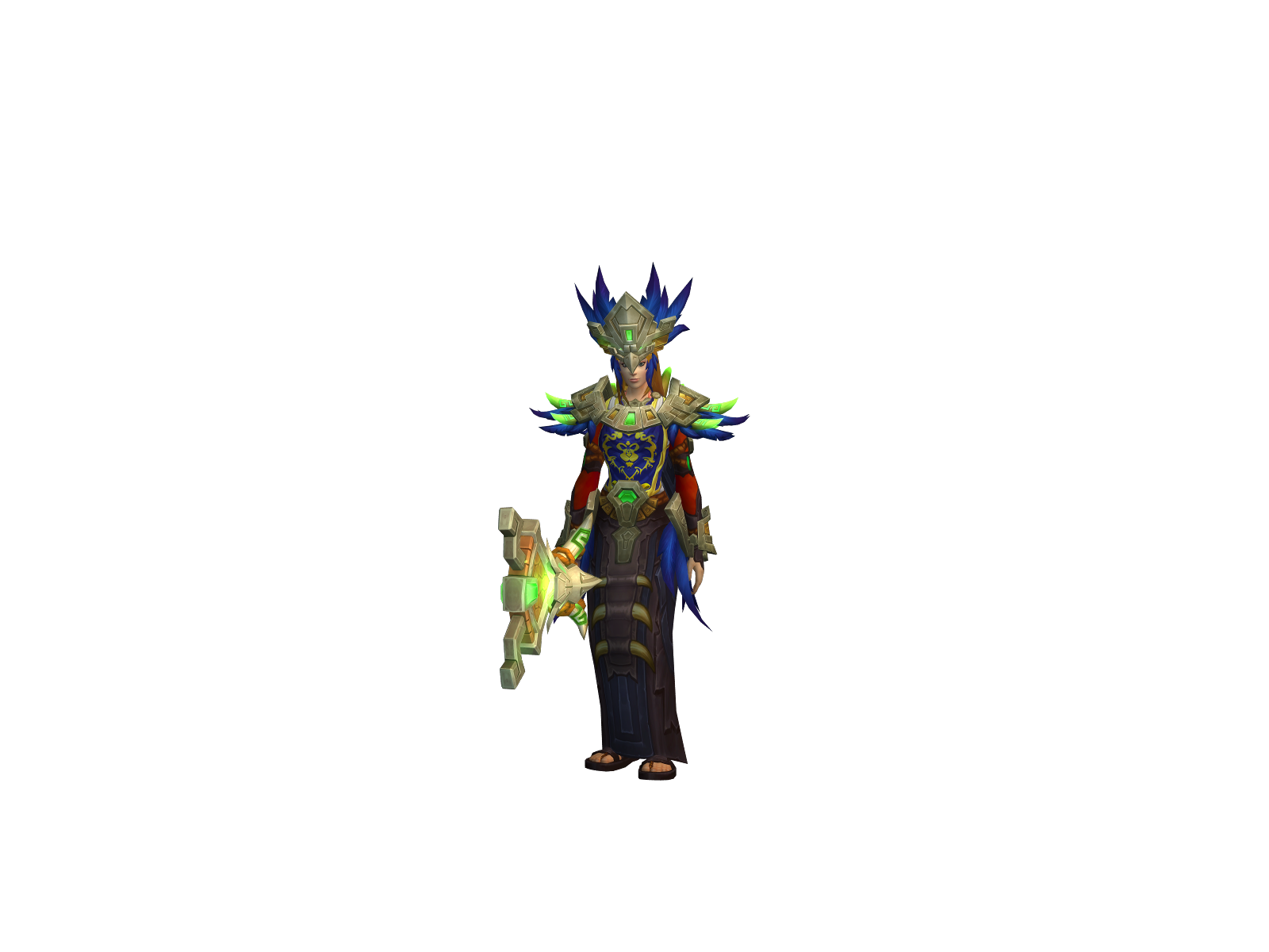 Mageline 3D character render