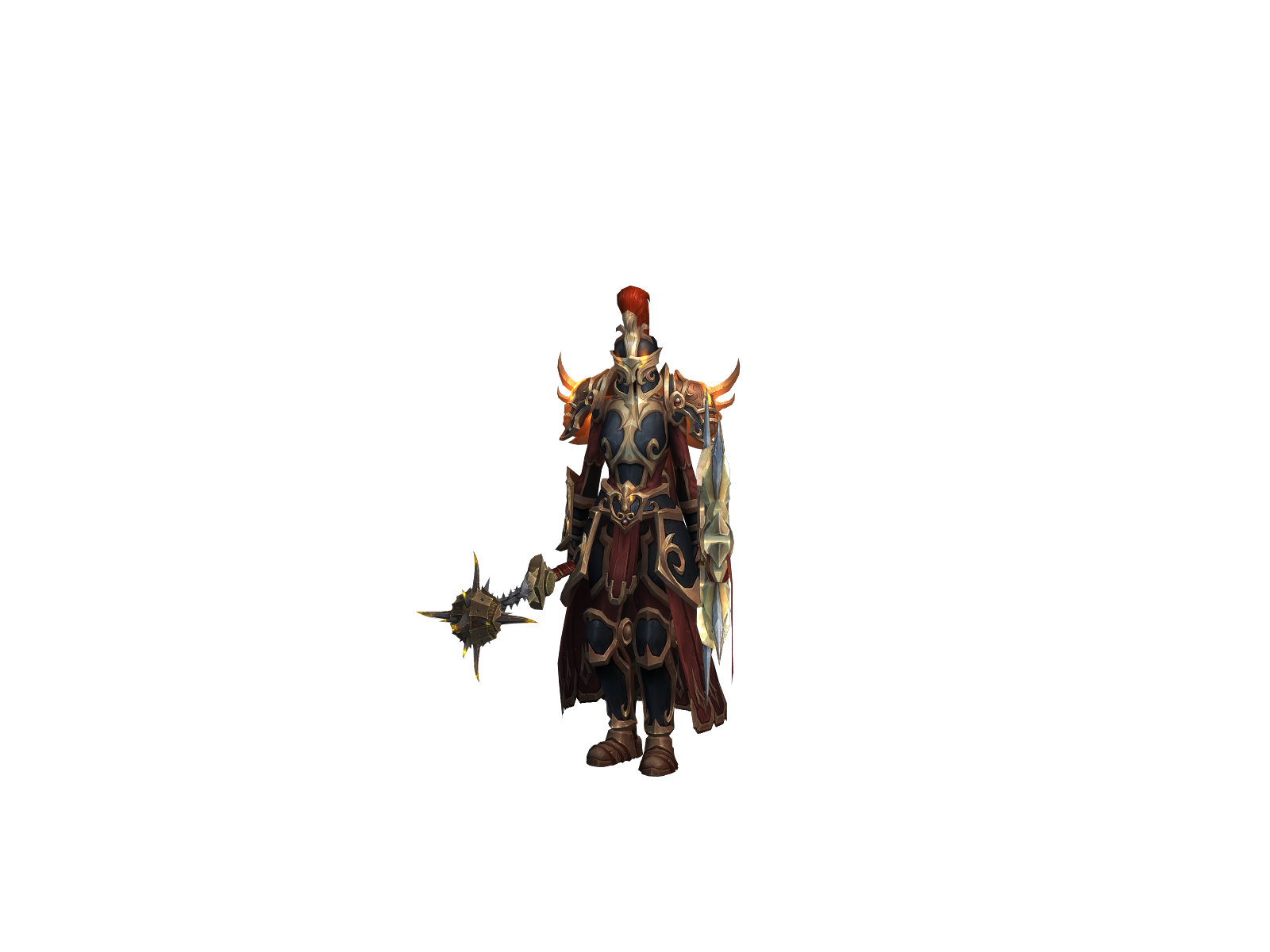 Emildris 3D character render