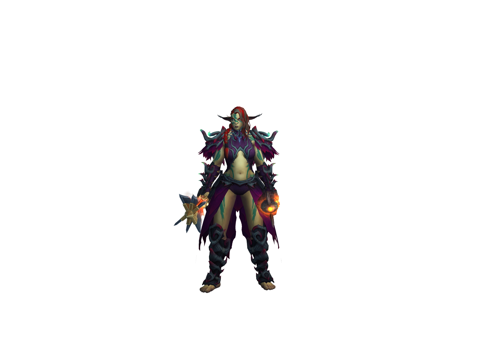Meowsatsnow 3D character render
