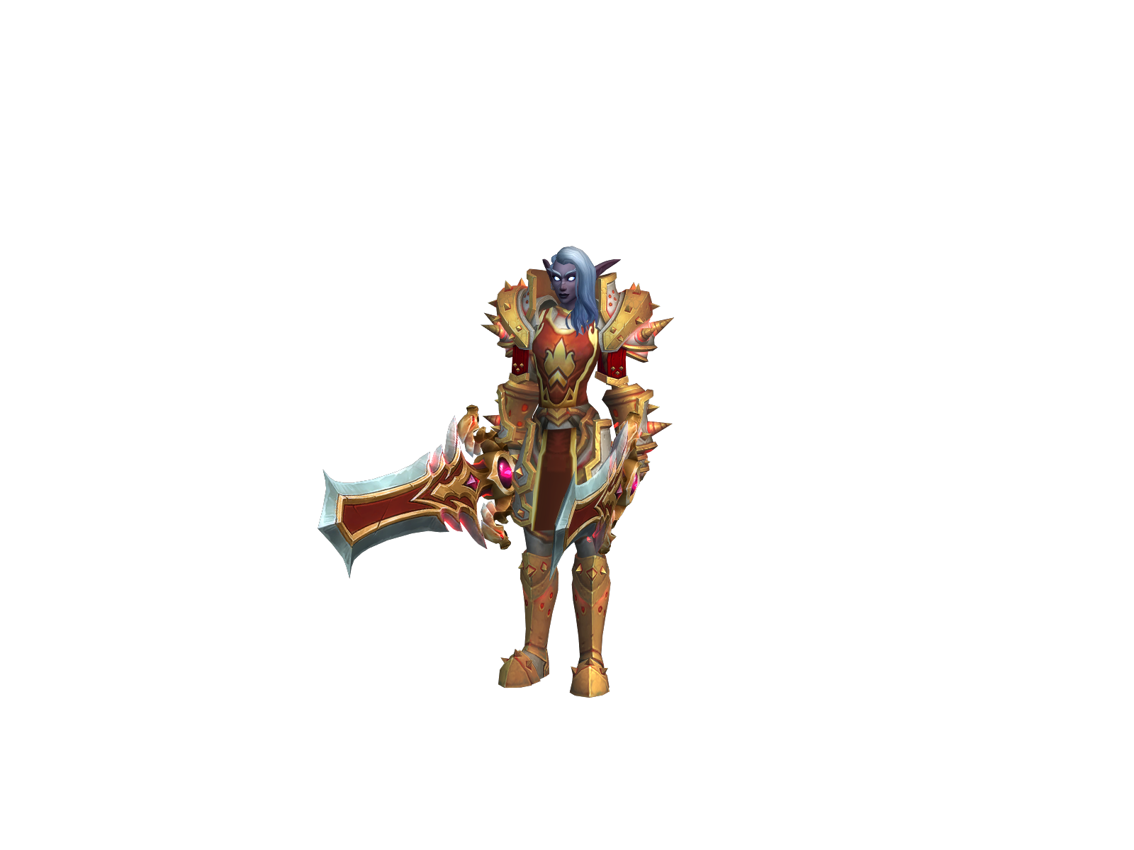 Demosswar 3D character render