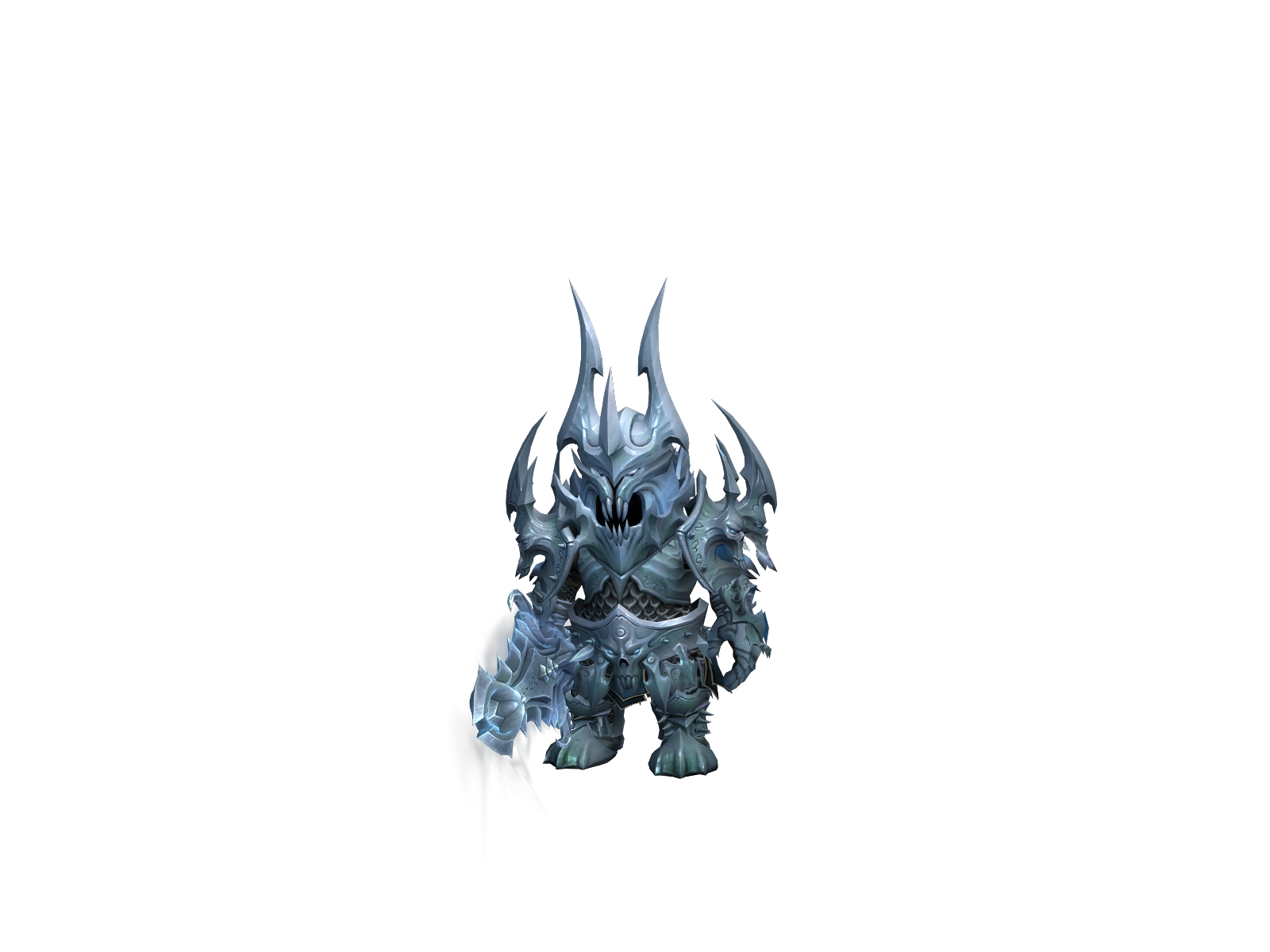 Gnomemorewar 3D character render