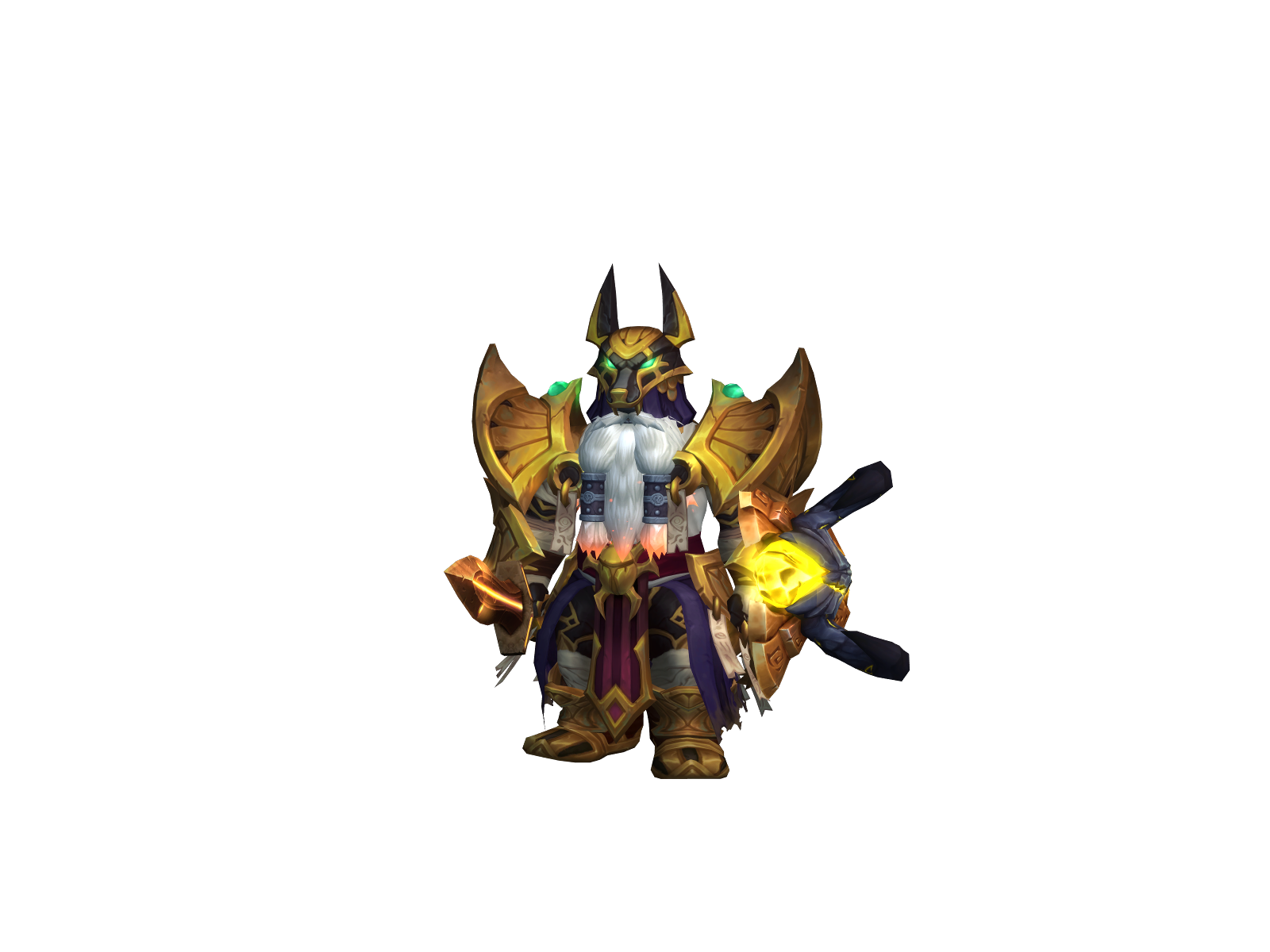Woundca 3D character render