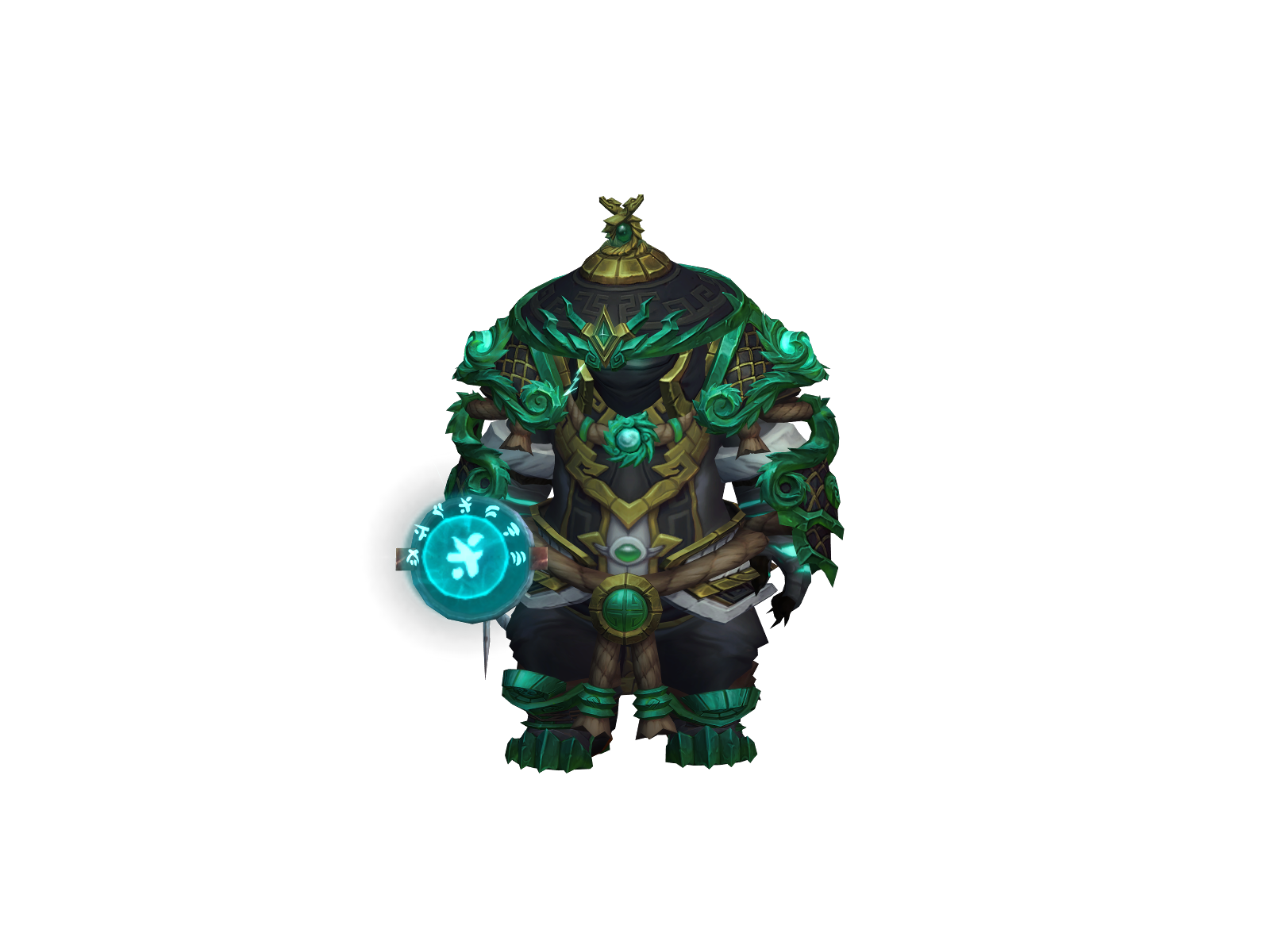 Monkrovus 3D character render