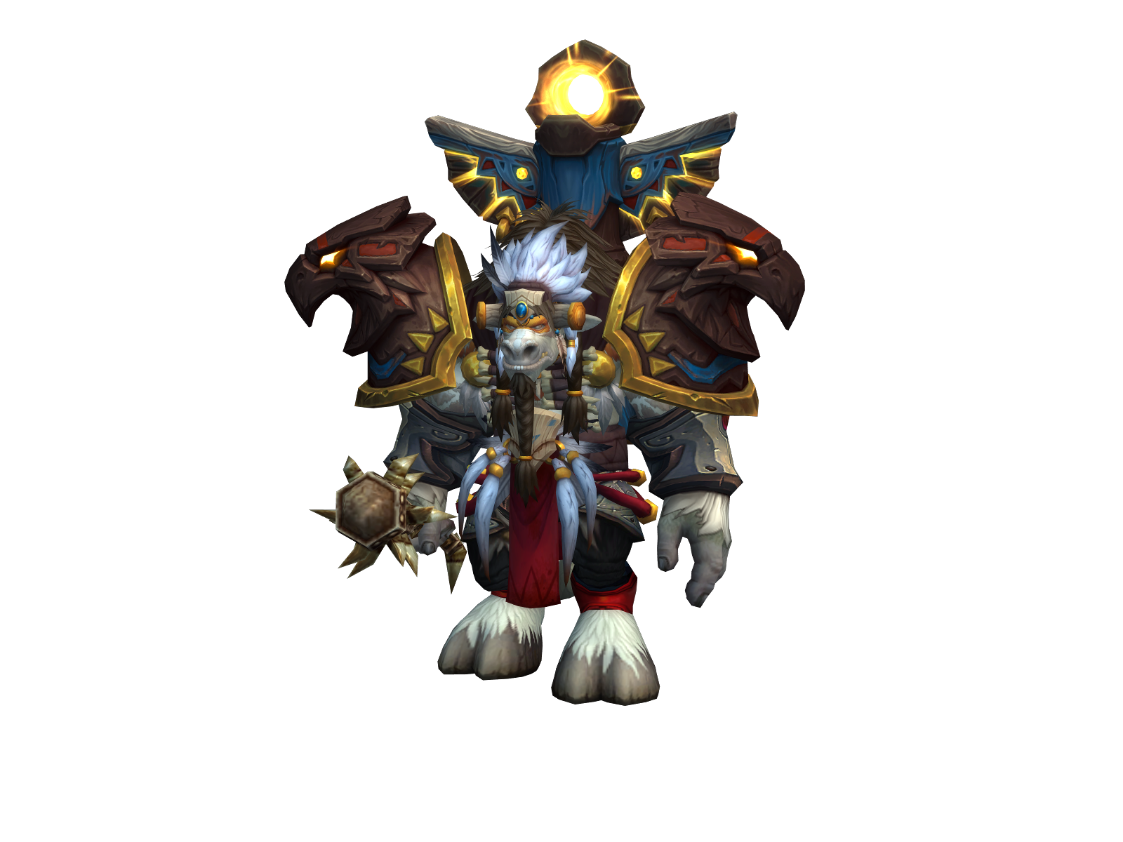 Goldung 3D character render
