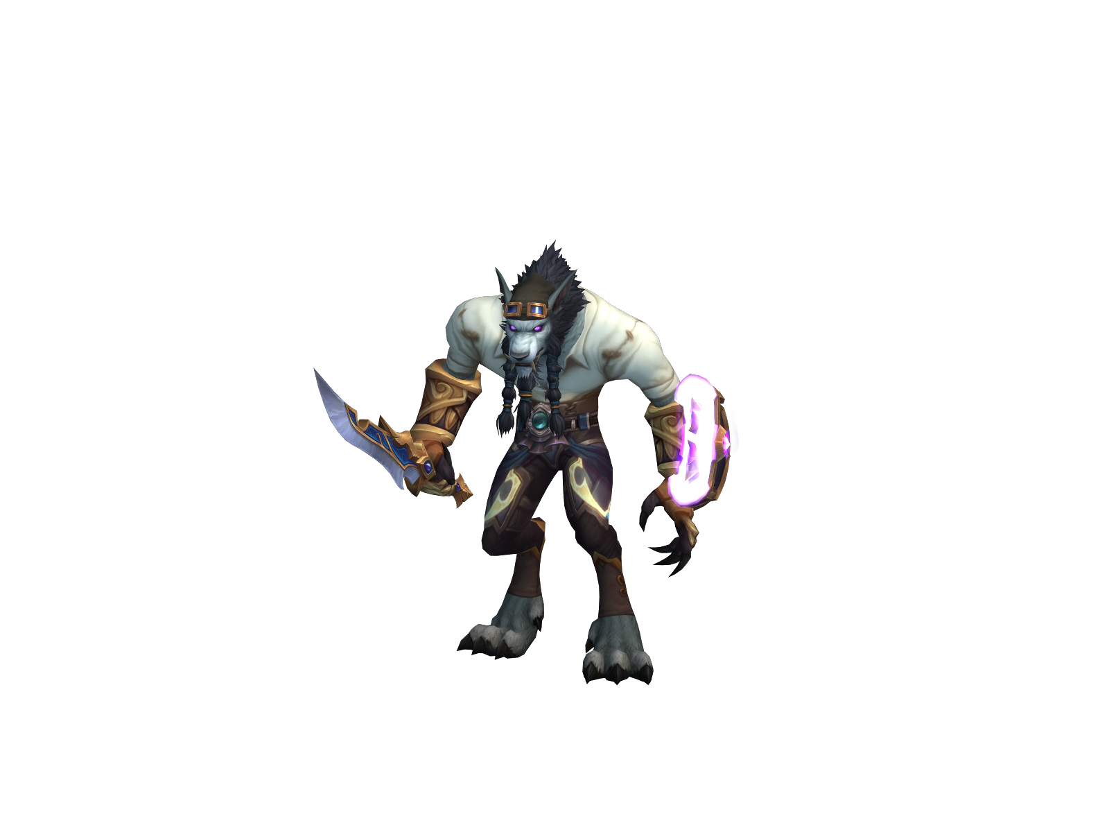 Laylois 3D character render