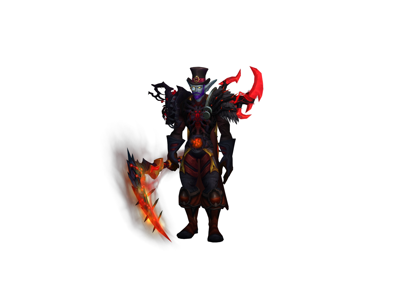 Bashan 3D character render