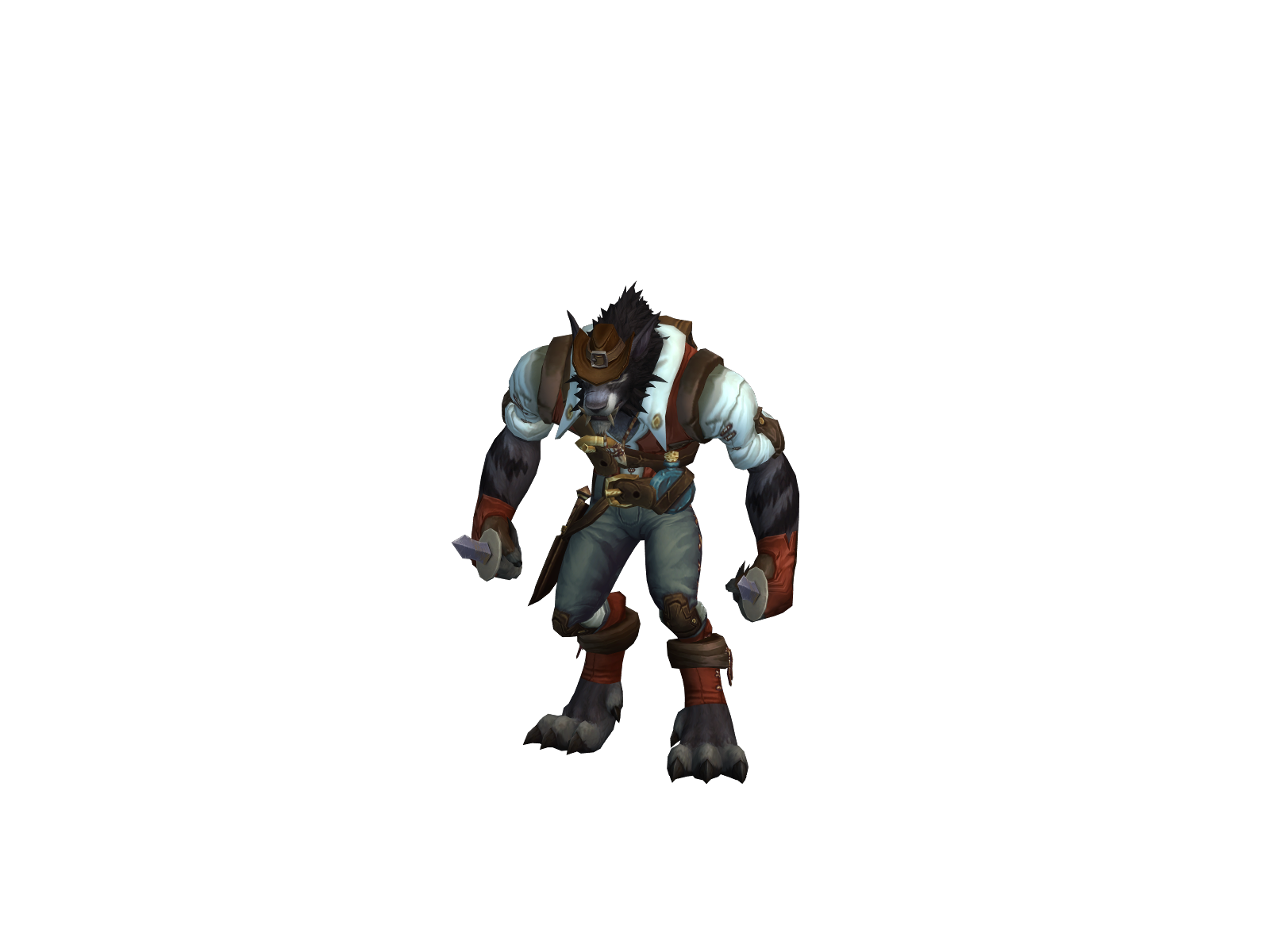 Jakarm 3D character render