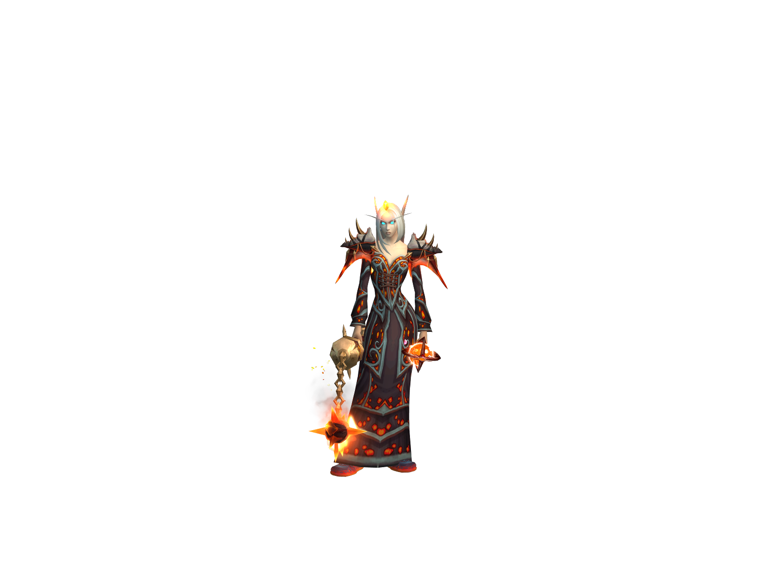 Montagem 3D character render