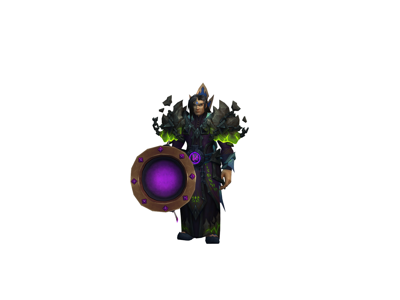 Crìsis 3D character render