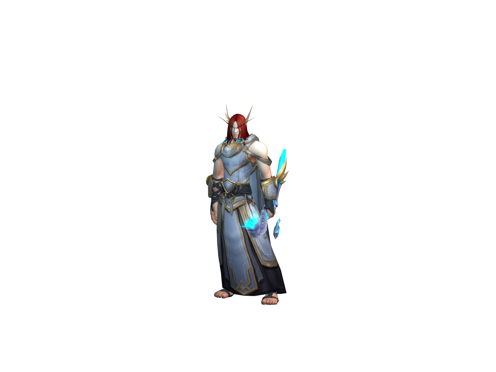 Blackcomb 3D character render