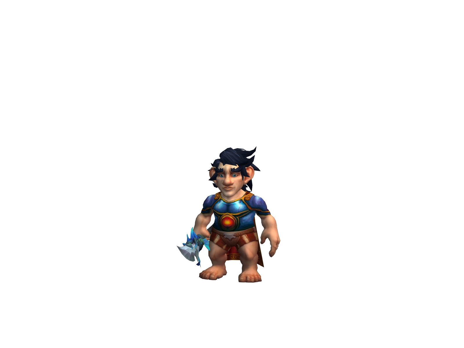 Pizzaface 3D character render