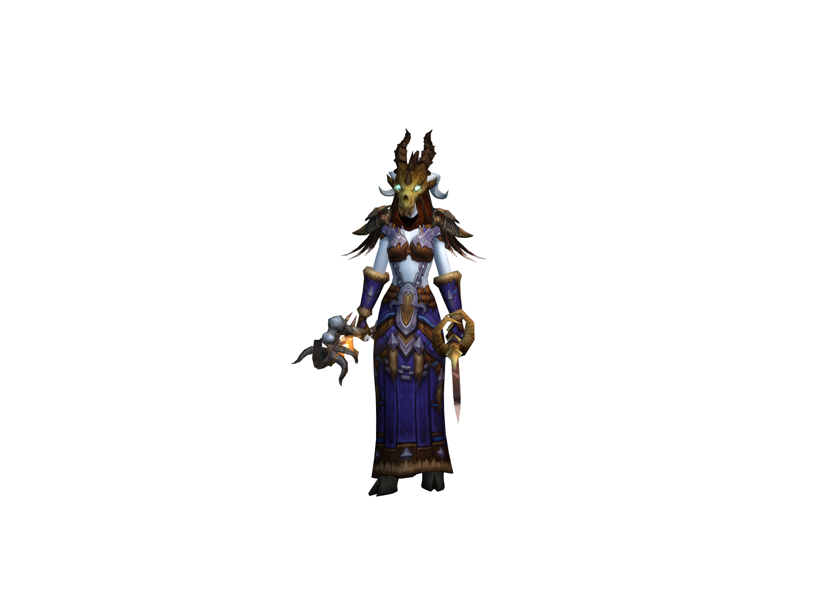 Shamochi 3D character render
