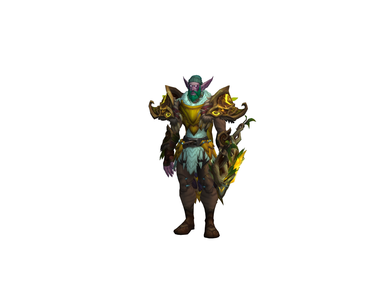 Claeb 3D character render