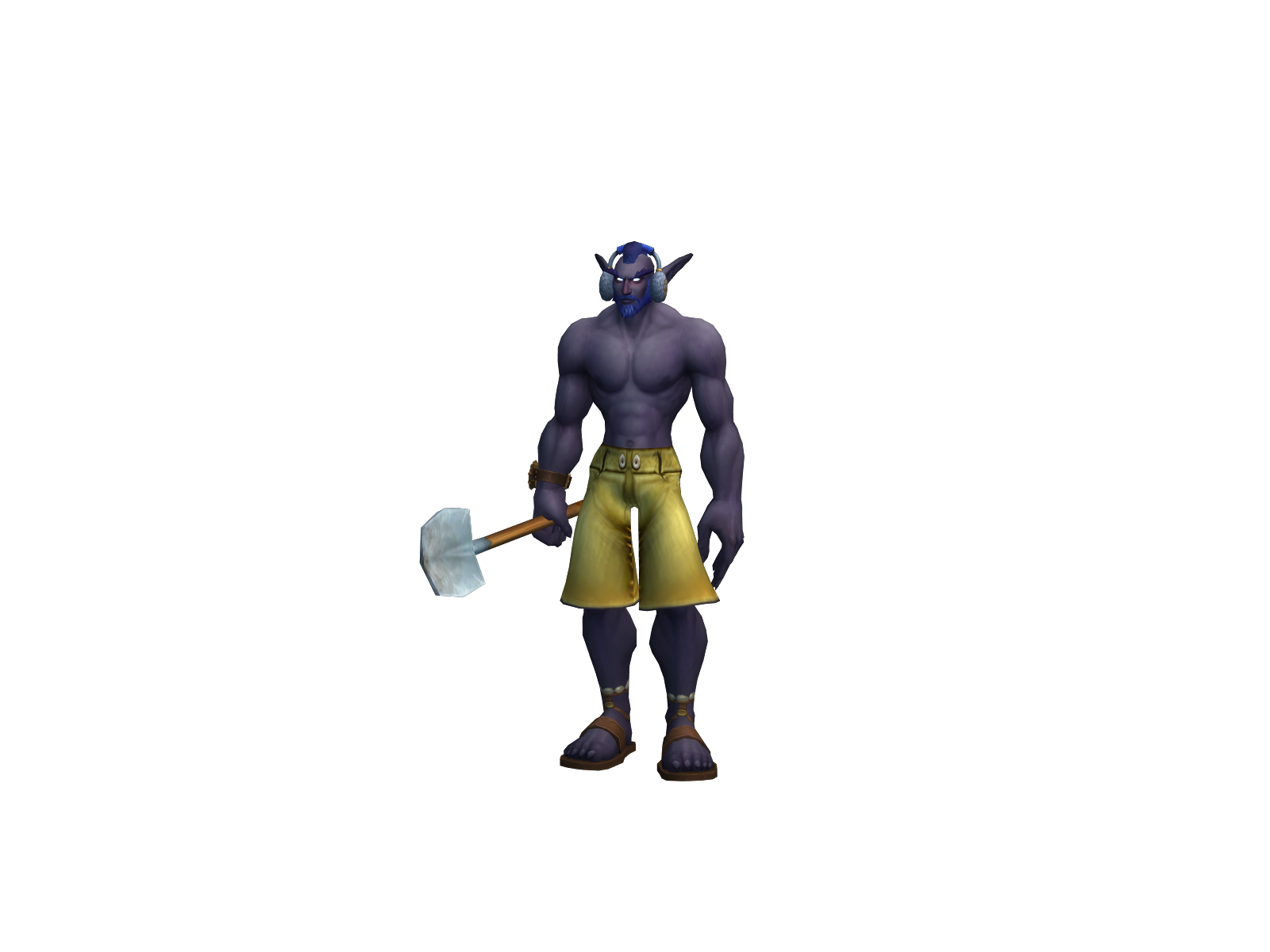 Jamw 3D character render