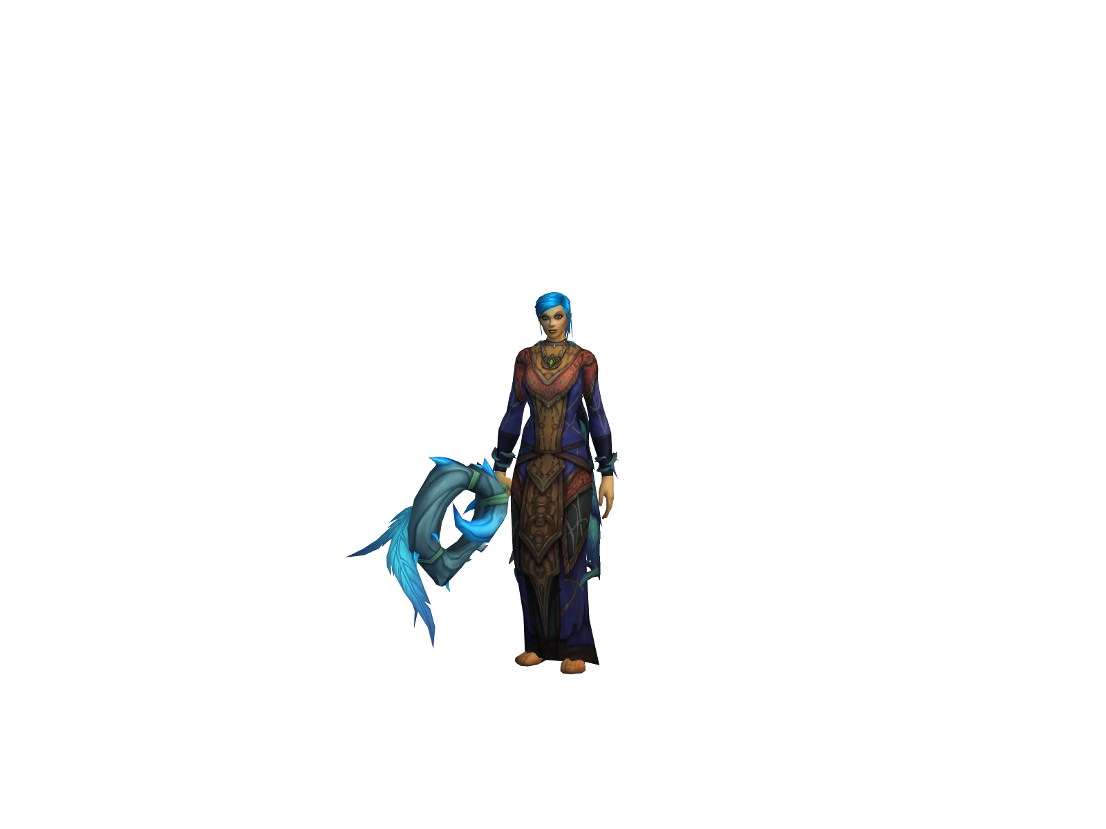 Iliili 3D character render