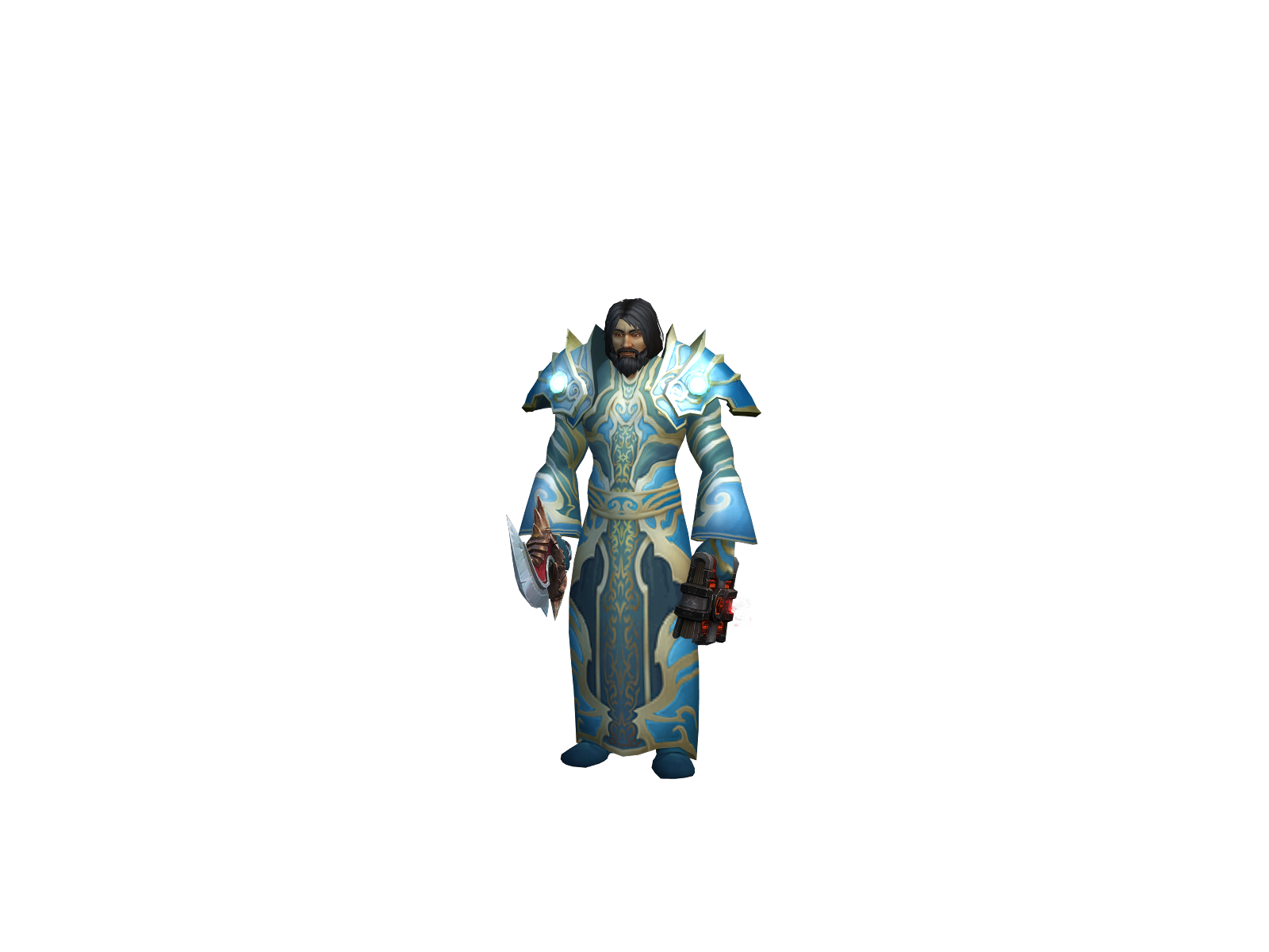 Adampr 3D character render