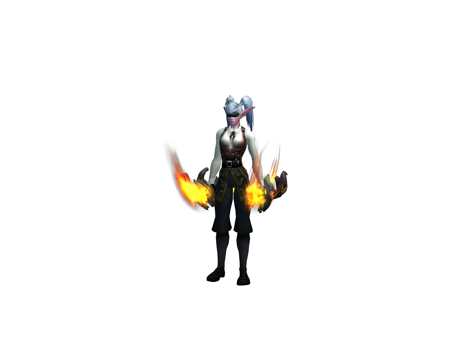 Aserora 3D character render